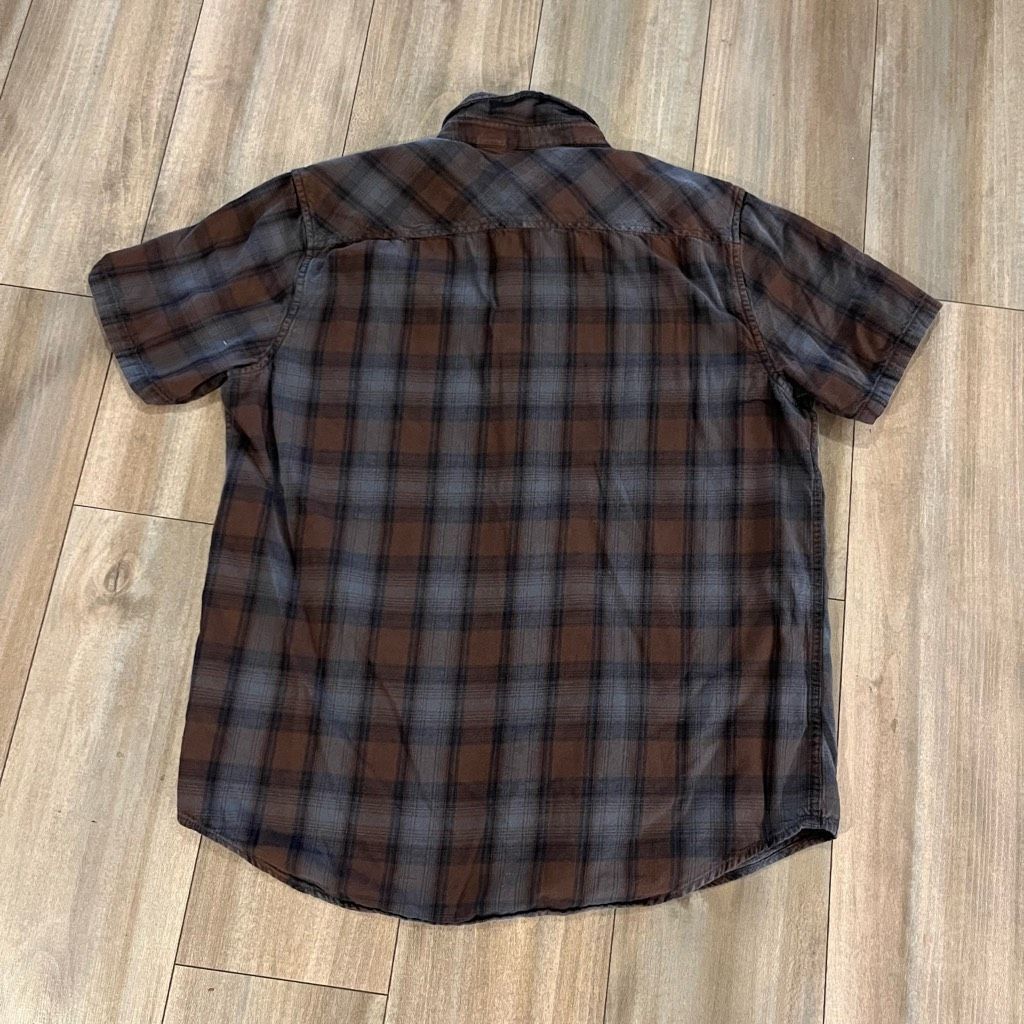Harley Davidson Harley Davidson Brown Casual Buttonup Men XL Size US XL / EU 56 / 4 - 6 Thumbnail