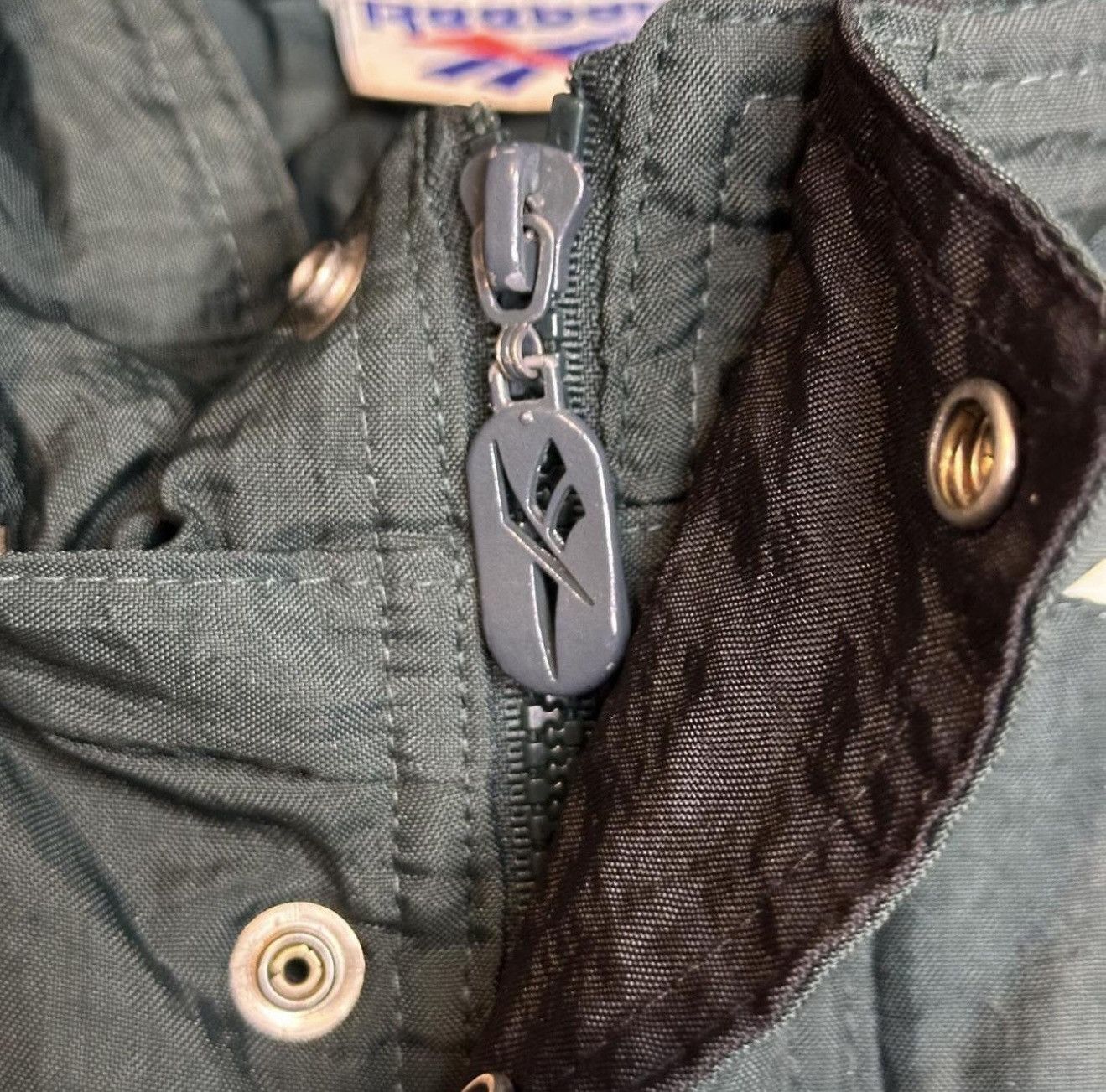 Reebok VINTAGE 90s REBOOK ANORAK JACKET QUILTED PUFFER Size US XL / EU 56 / 4 - 3 Thumbnail