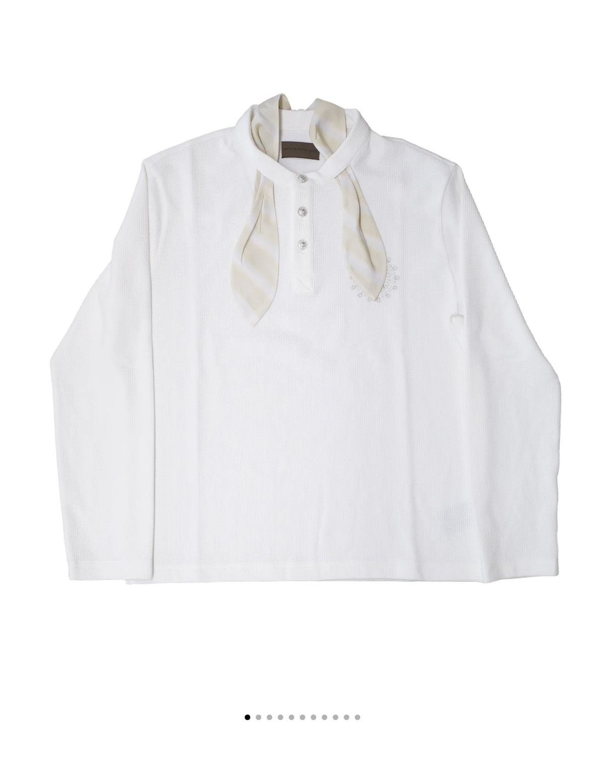 Birth of Royal Child BORC TWILIGHT COLLAR POLO IN WHT Size US L / EU 52-54 / 3 - 1 Thumbnail