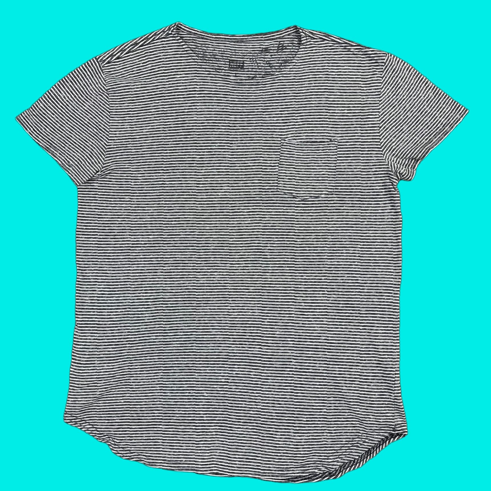 Vintage Neff Shirt Men Regular L Black Short Sleeve Stripe Pocket Tee Streetwear Stretch Vintage? Size US L / EU 52-54 / 3 - 1 Thumbnail