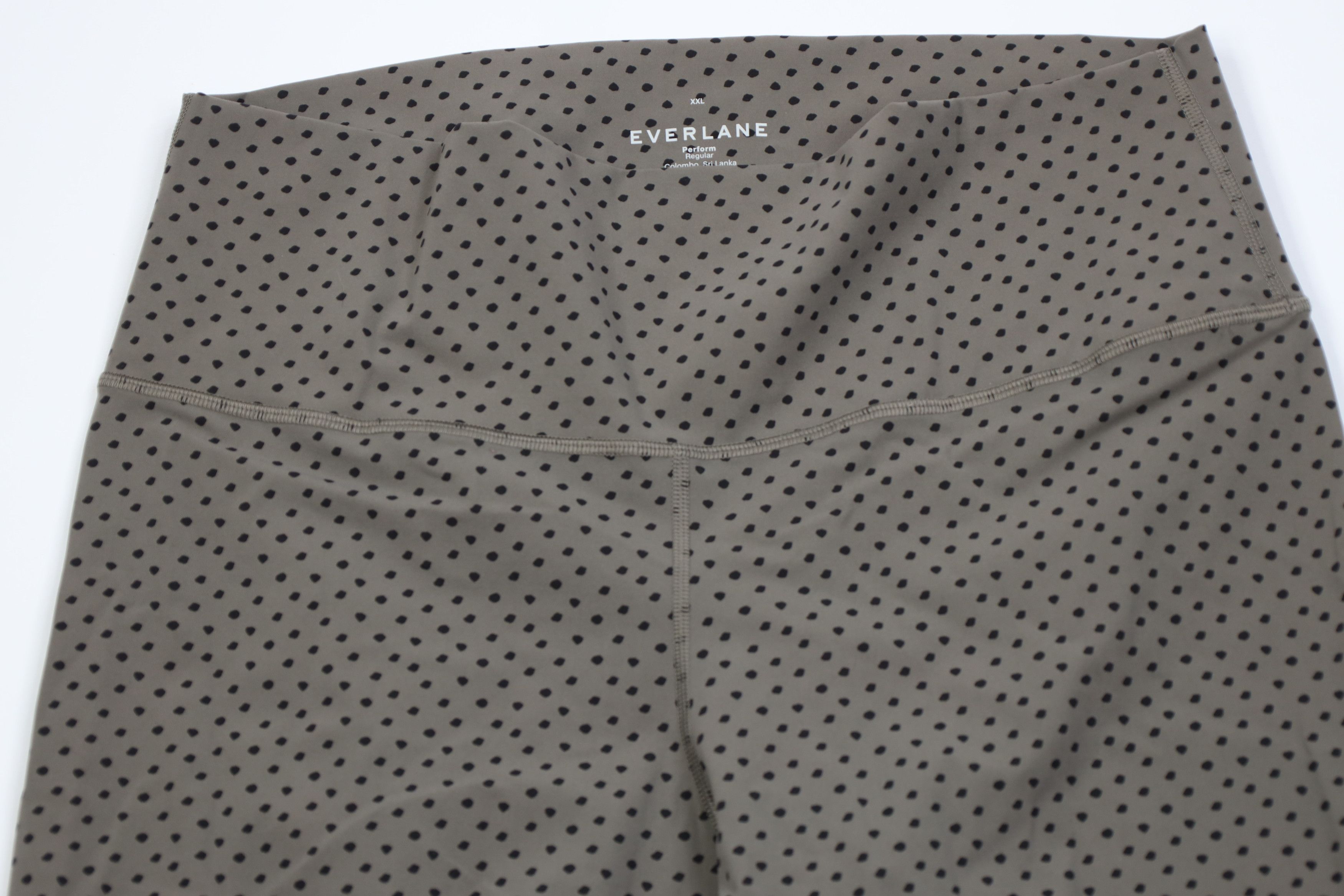 Everlane Everlane Regular Polka Dot Spandex Leggings Pants Gray Size 32" / US 10 / IT 46 - 2 Thumbnail