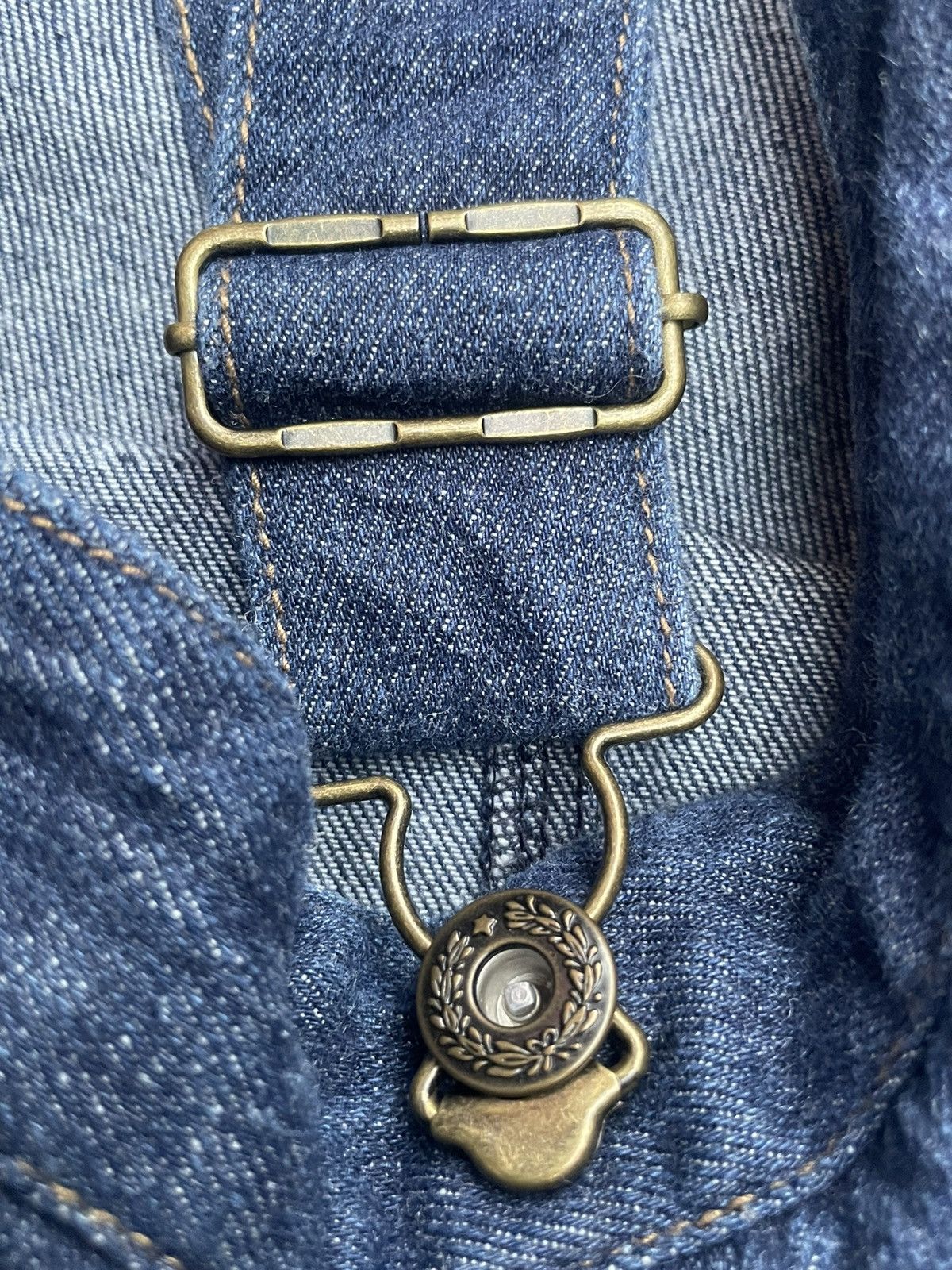 Japanese Brand Samansa Mos2 Denim Jumper Size 36" / US 14 / IT 50 - 15 Thumbnail