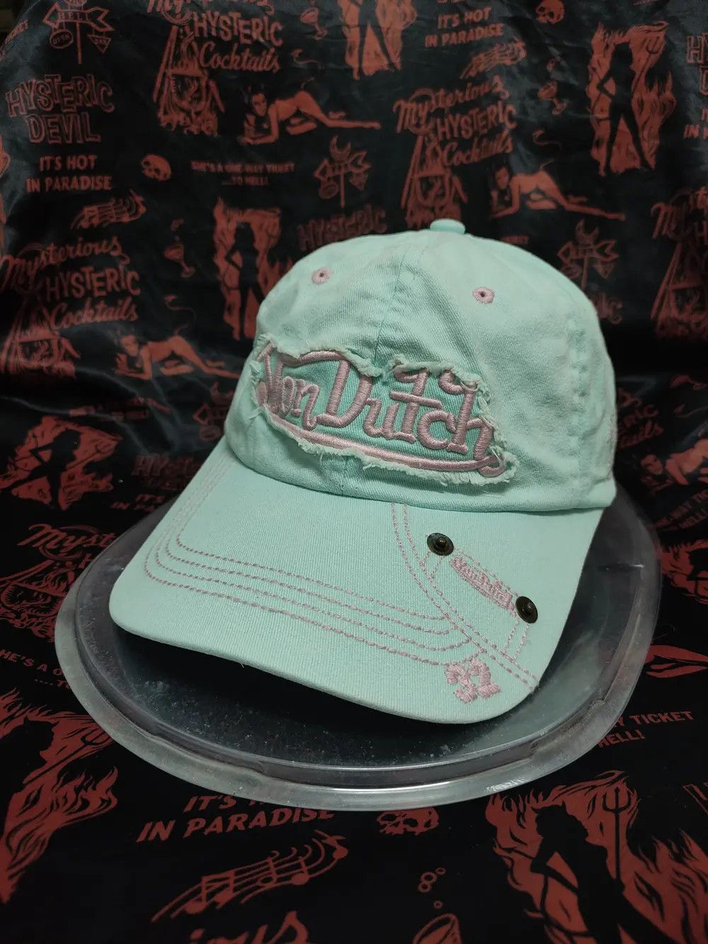 Vintage × Von Dutch VON DUTCH EMBROIDERY LOGO VINTAGE CAP Size ONE SIZE - 8 Thumbnail