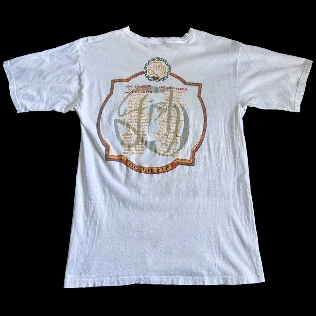 Band Tees × Vintage Vintage 90’s Fish Marillion tour shirt Size US M / EU 48-50 / 2 - 5 Thumbnail