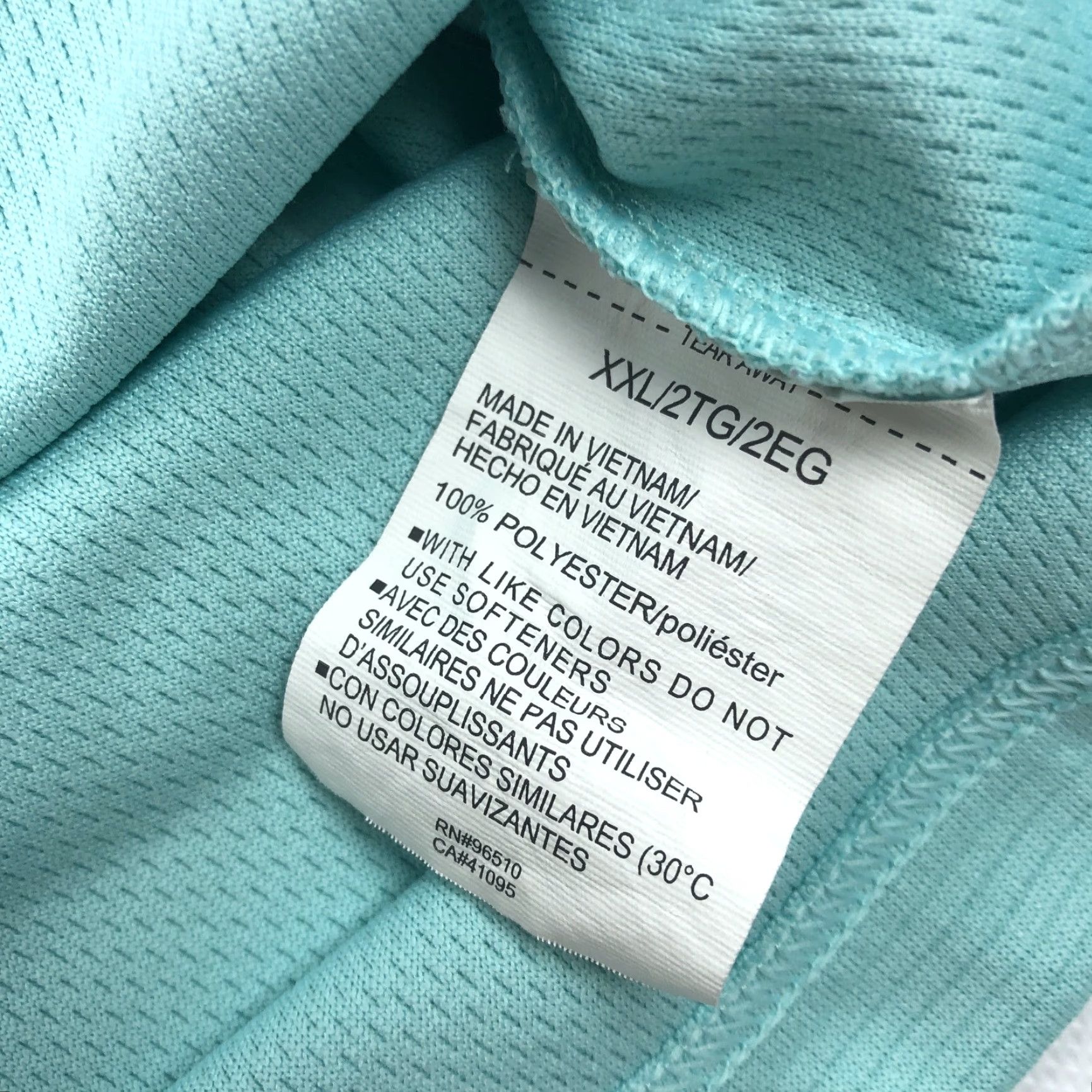 Under Armour Under Armour Polo Shirt Men's 2XL Aqua HeatGear Performance Golf Tech Short Sleeve Shirt Size US XXL / EU 58 / 5 - 7 Thumbnail