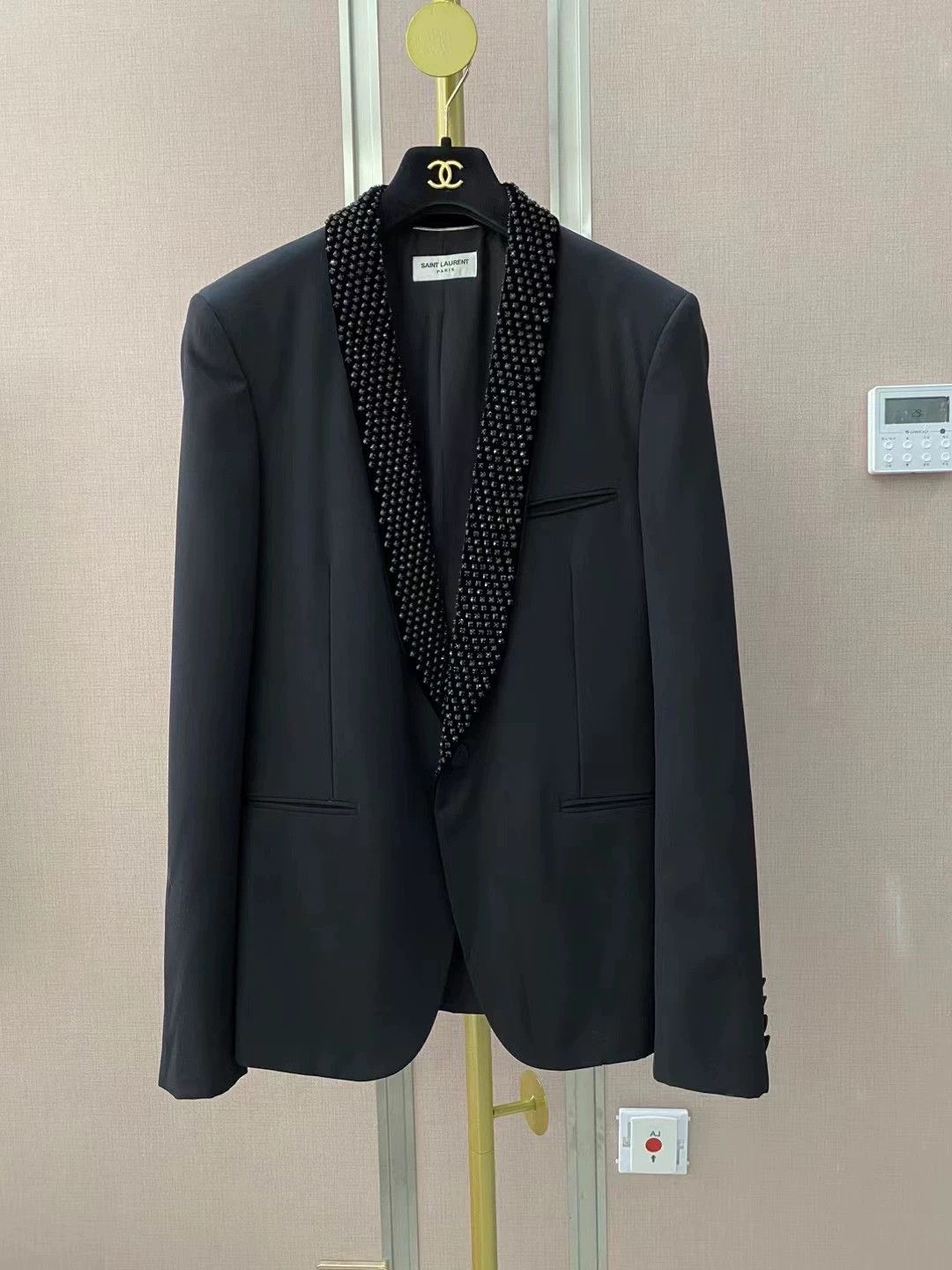 Saint Laurent Paris Saint Laurent Paris Embroidered suit Size US M / EU 48-50 / 2 - 1 Thumbnail