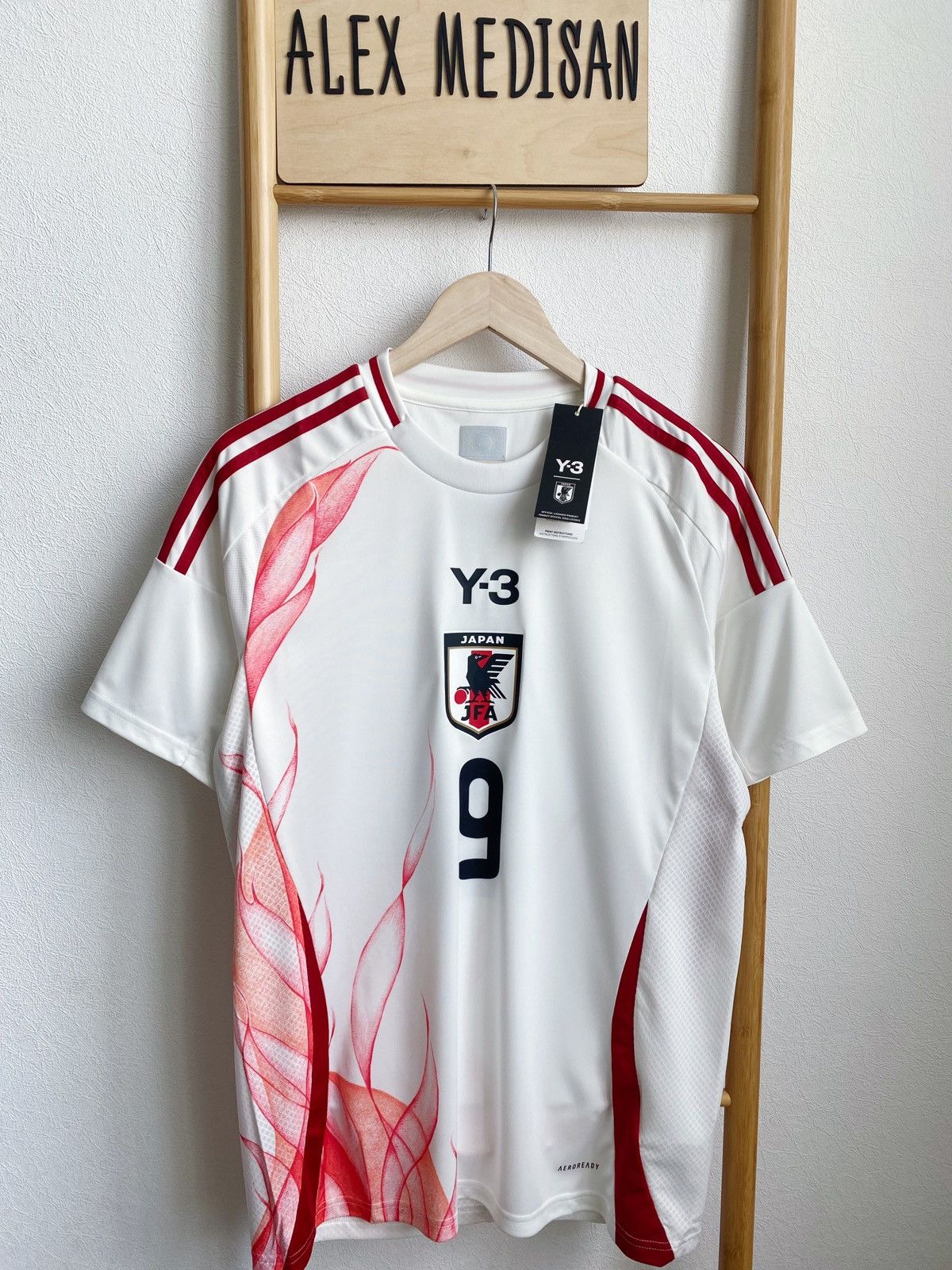 ☆鉄0165T☆ Y-3adidas/YOHJI YAMAMOTO ユニフォーム 2024 JFA x Y-3 Home Jersey(M legend ink): Y-3｜WILDSIDE