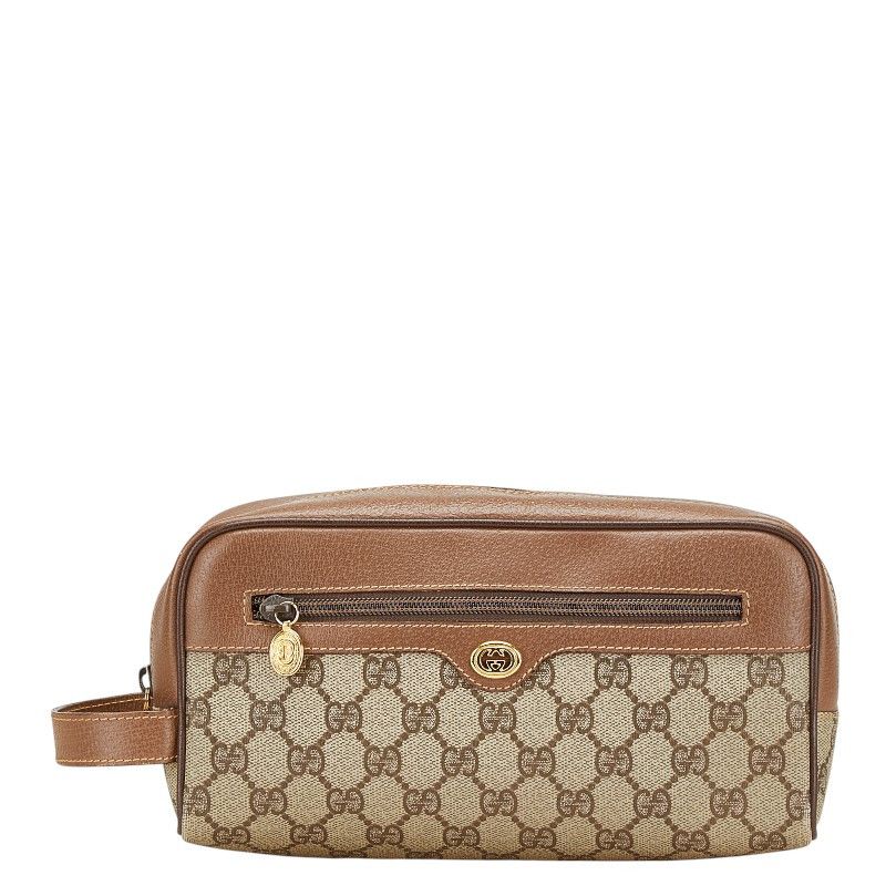Gucci Gucci GG Supreme PVC Clutch Bag Canvas Clutch Bag 014586087 DUTY FREE for USA