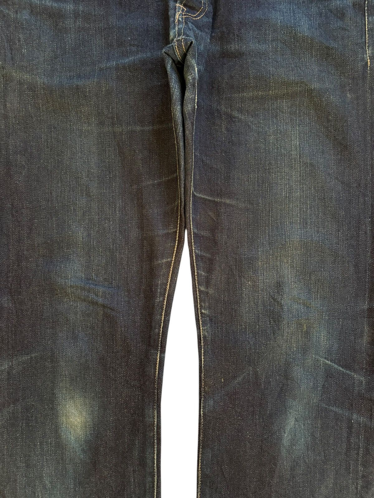 Shellac Vintage Shellac Selvedge Raw Denim Style Button Fly Jeans Size US 32 / EU 48 - 5 Thumbnail
