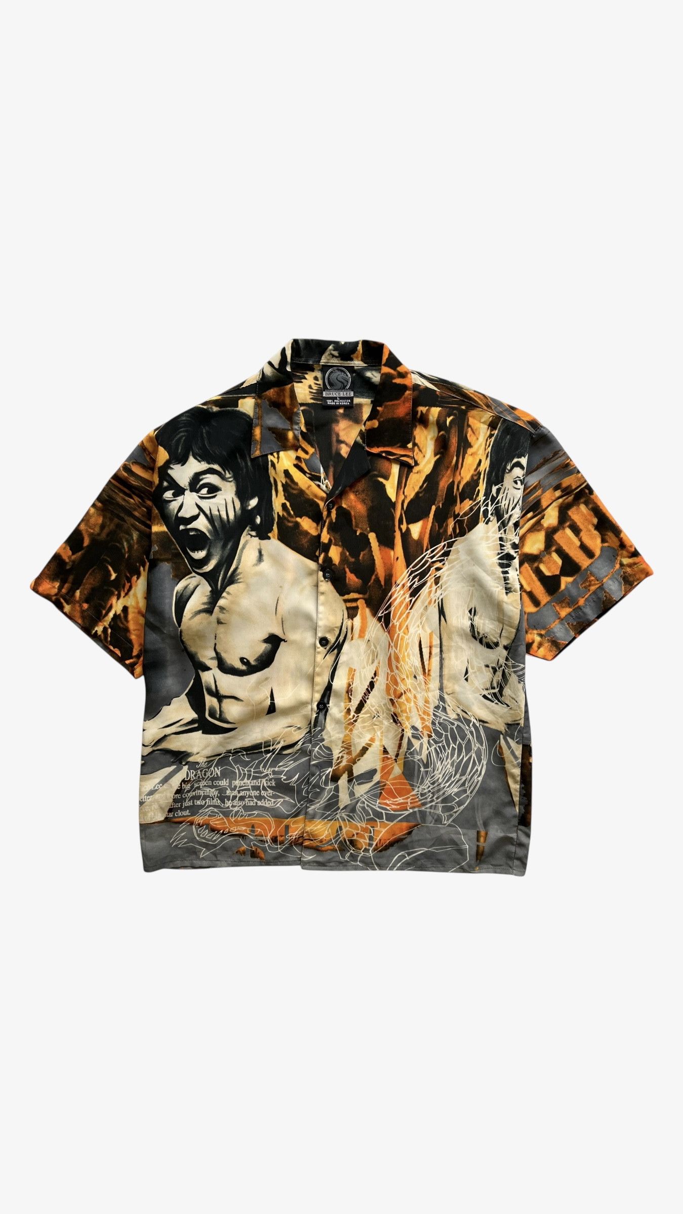 Vintage 90s Men's Universal Studios Bruce Lee Shirt