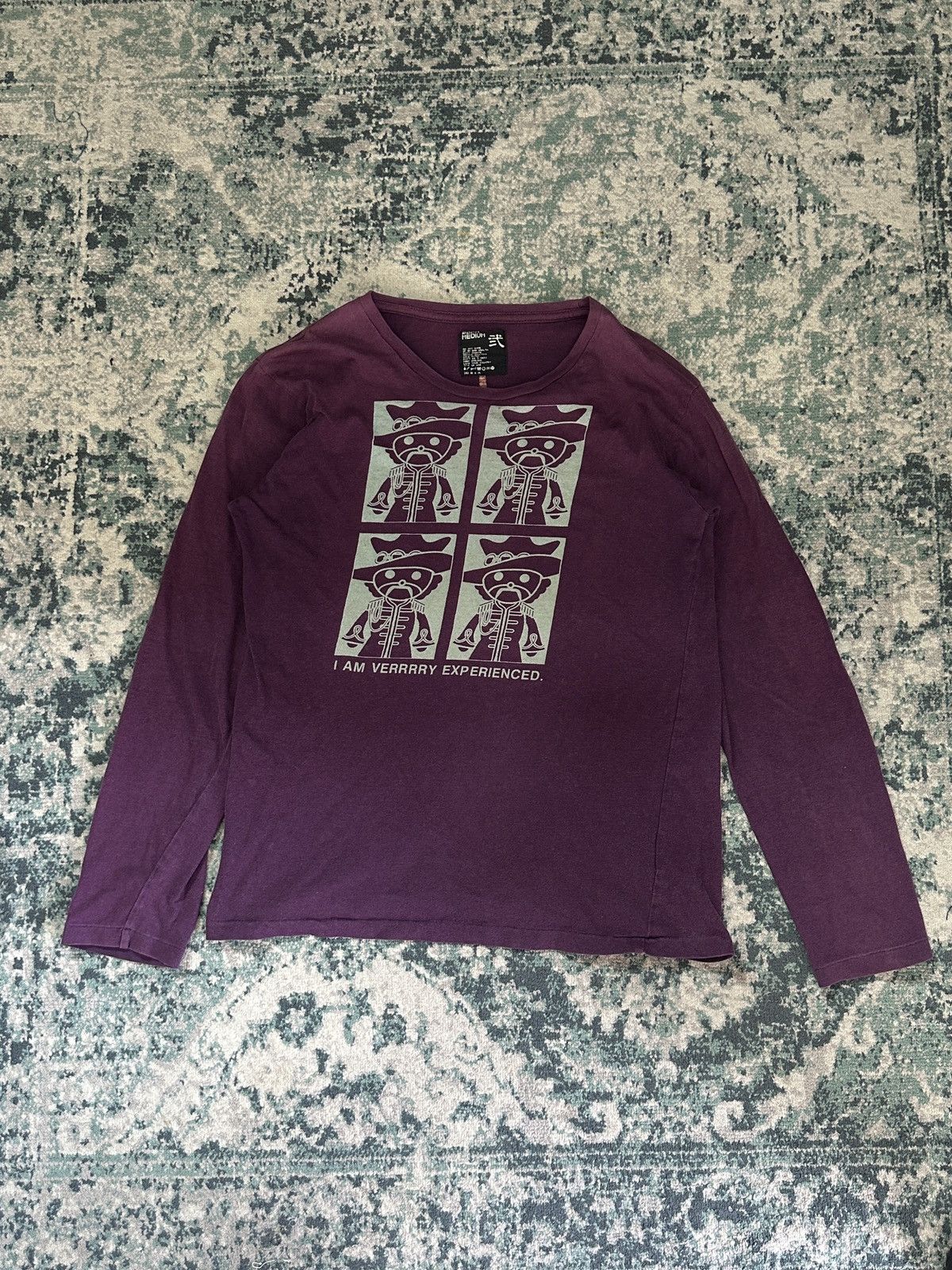 PPFM PPFM Japan Purple Photo Tees L/S Shirt Size US M / EU 48-50 / 2 - 2 Thumbnail