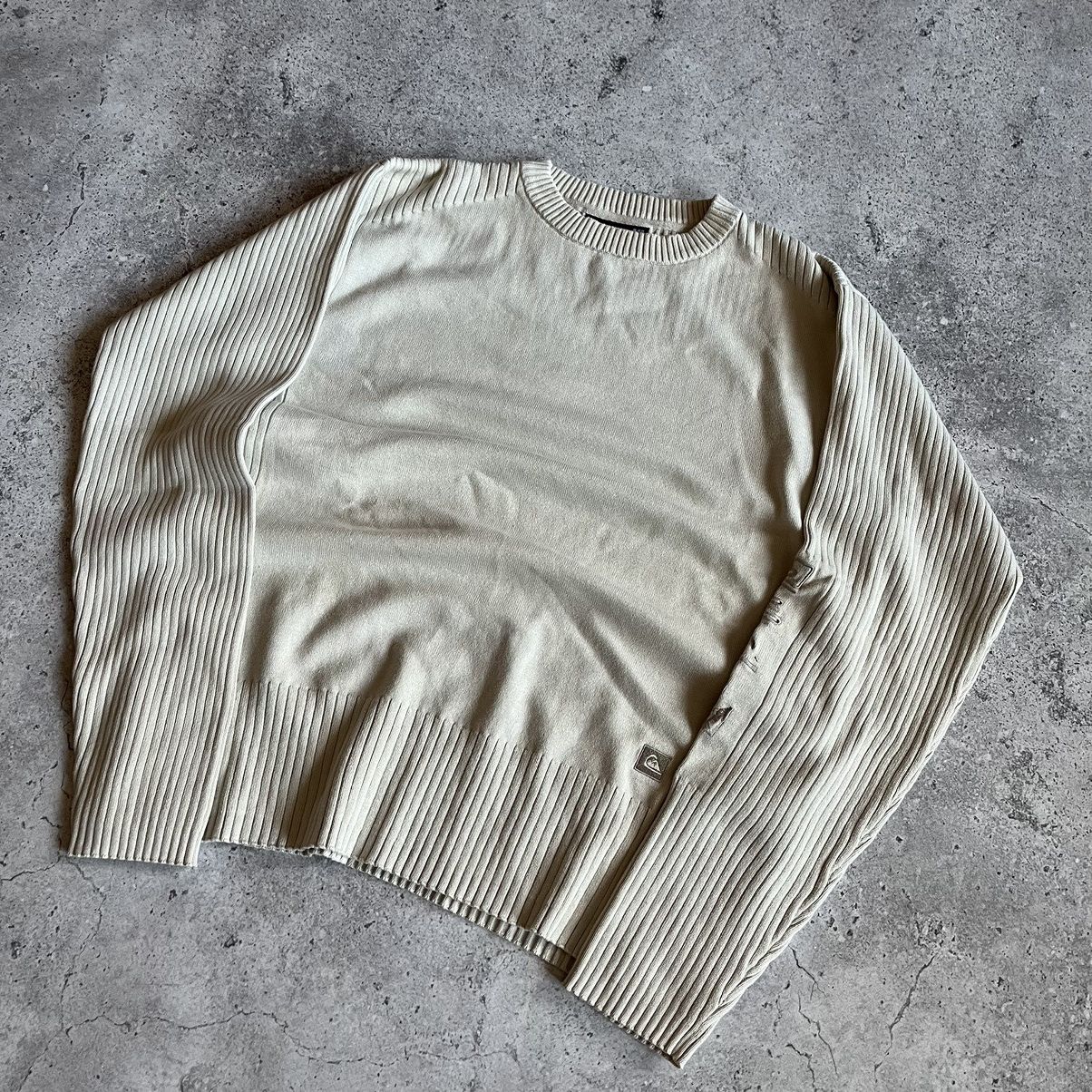 20471120 × If Six Was Nine × Quiksilver Vintage Avantgarde Quiksilver Sleeve Logo Knitwear Sweater Size US XL / EU 56 / 4 - 3 Thumbnail