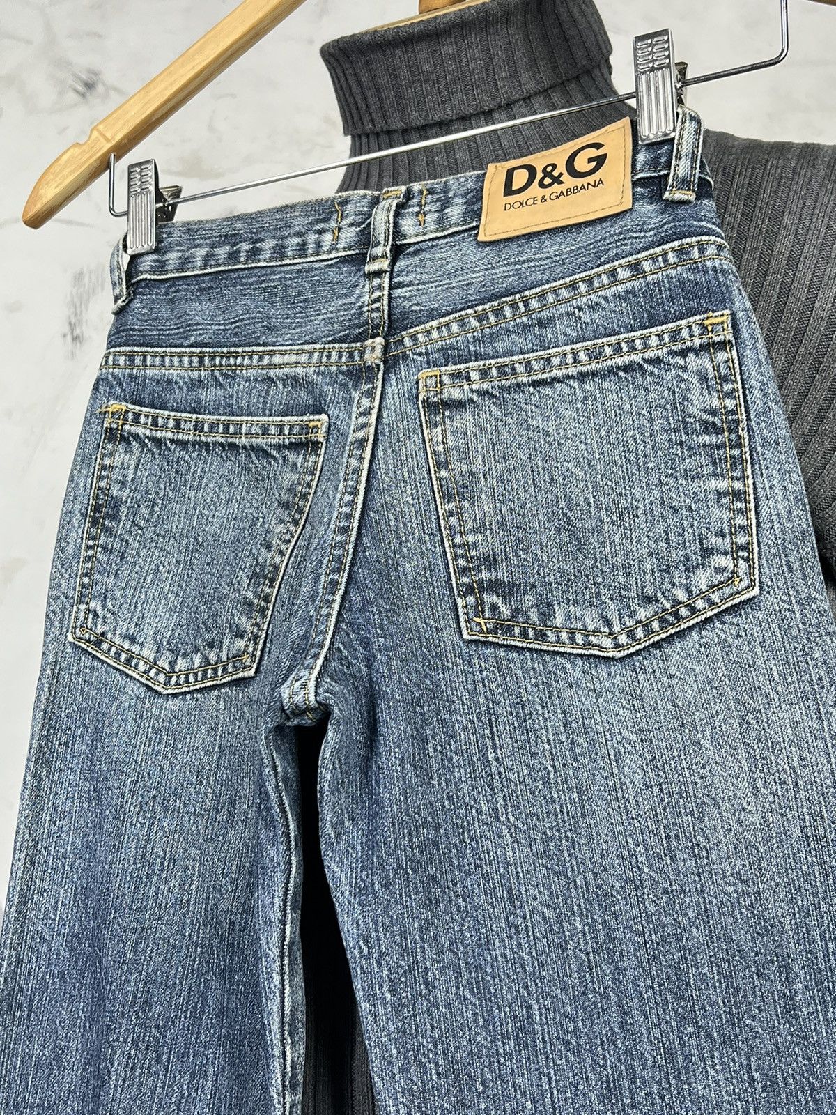 Dolce & Gabbana Vintage Dolce & Gabbana Kids Distressed Jeans Size 9 / 134 Size US 26 / EU 42 - 6 Thumbnail