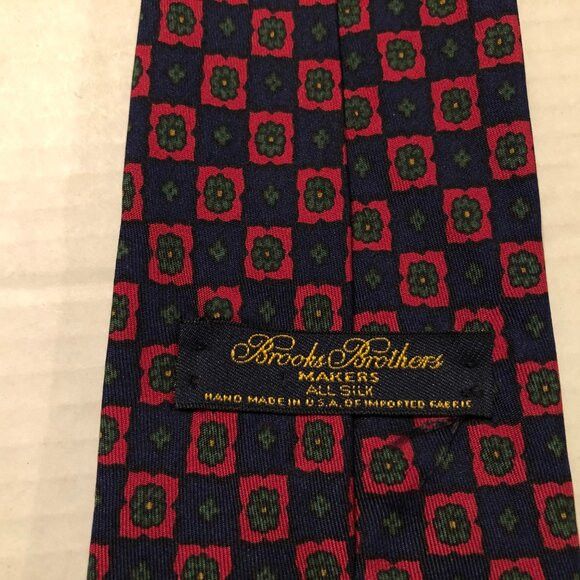 Brooks Brothers brooks brothers men's new silk tie 3 1/2" X 60" Size ONE SIZE - 2 Thumbnail