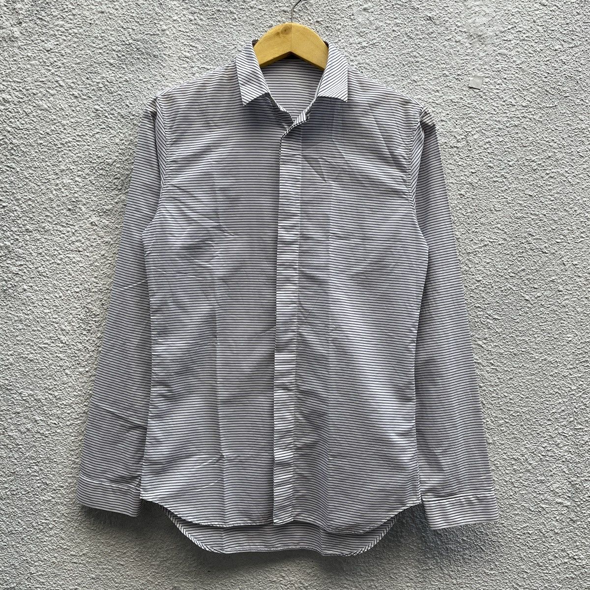 Dior SS15 Dior Homme Striped Kris Van Assche Button Up Shirt Size US S / EU 44-46 / 1 - 1 Thumbnail