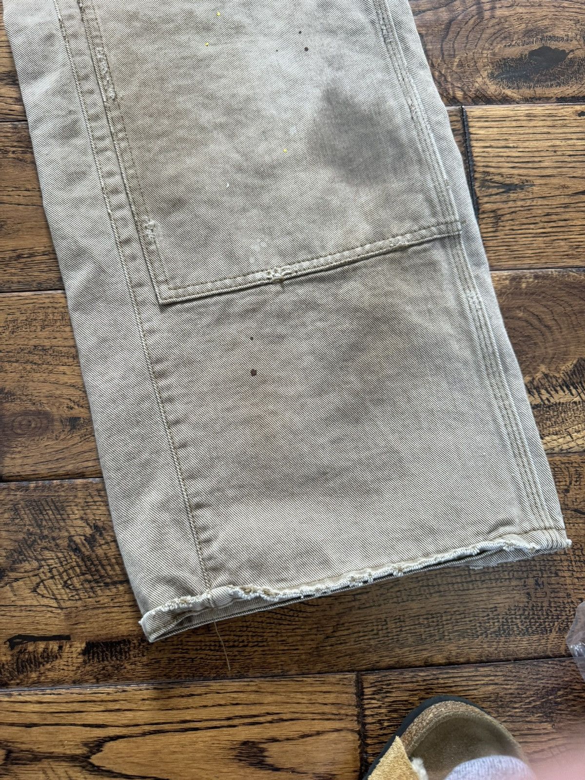 Vuja De Vuja De Gunther Destroyed Double Knee Carpenter Pants Size US 30 / EU 46 - 4 Thumbnail
