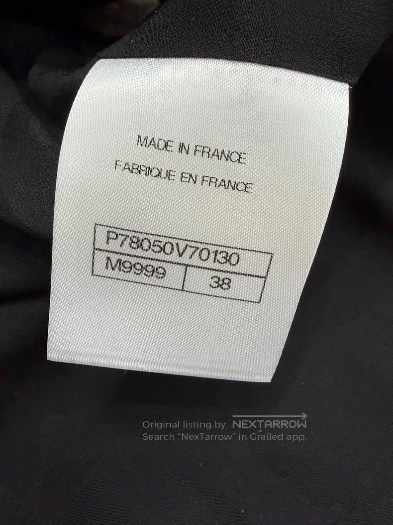 Chanel Chanel Black twill glitter tweed vest Size XS / US 0-2 / IT 36-38 - 5 Thumbnail