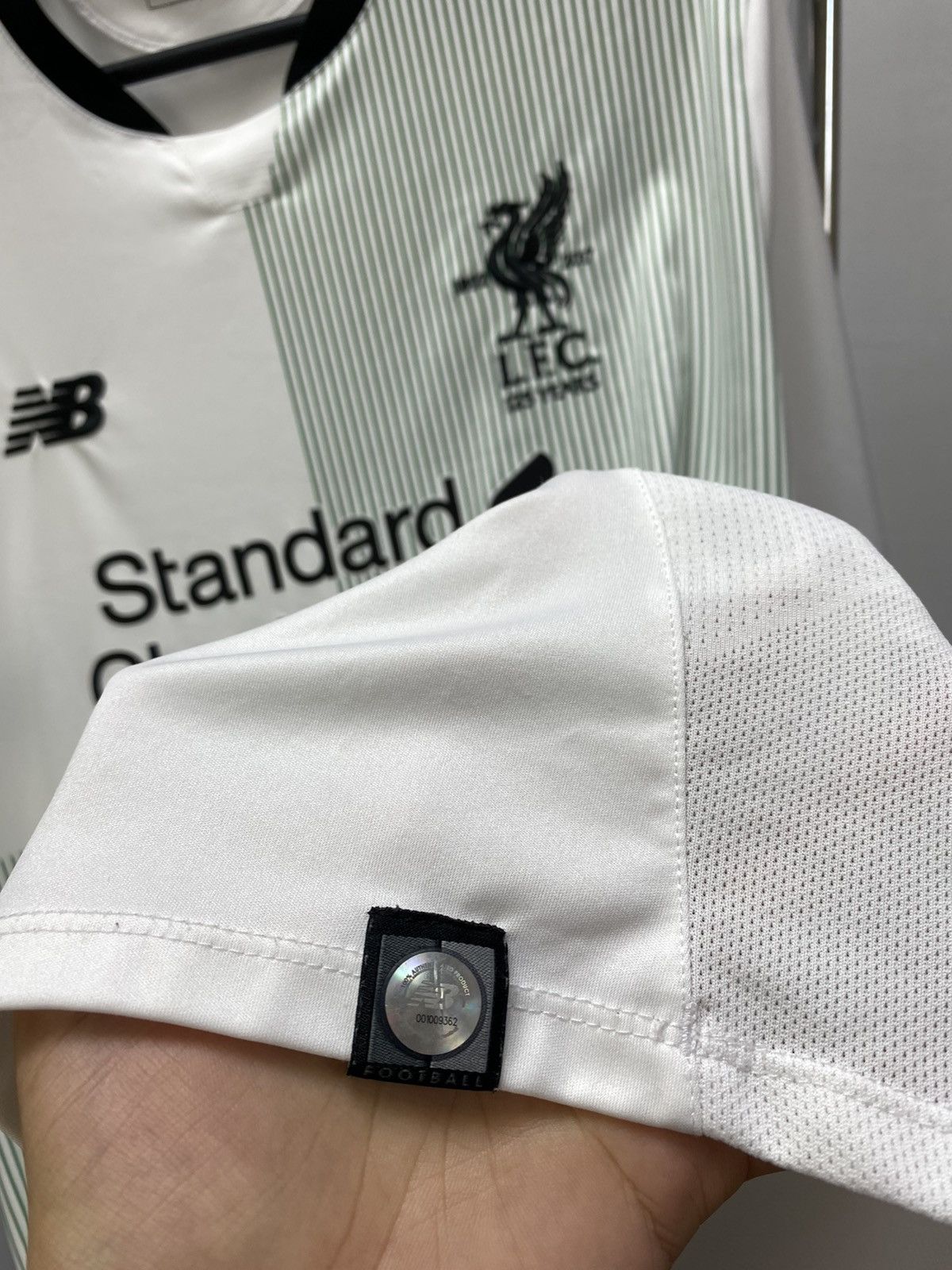 New Balance 2017 2018 Liverpool New Balance Away Soccer Jersey Size US XXL / EU 58 / 5 - 10 Thumbnail