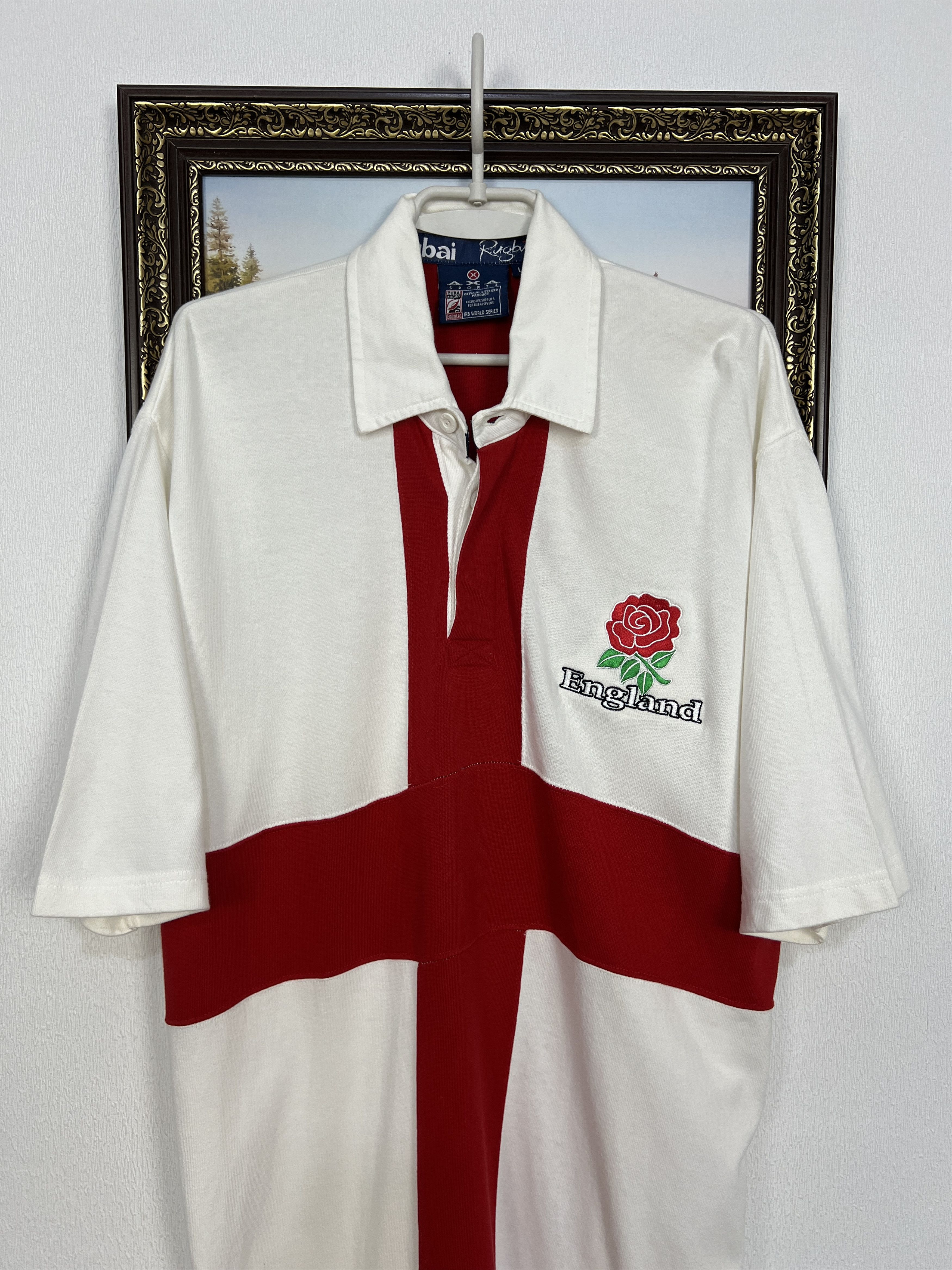 Vintage Vintage England Rugby Union Jersey National Team Shirt Size US L / EU 52-54 / 3 - 2 Thumbnail