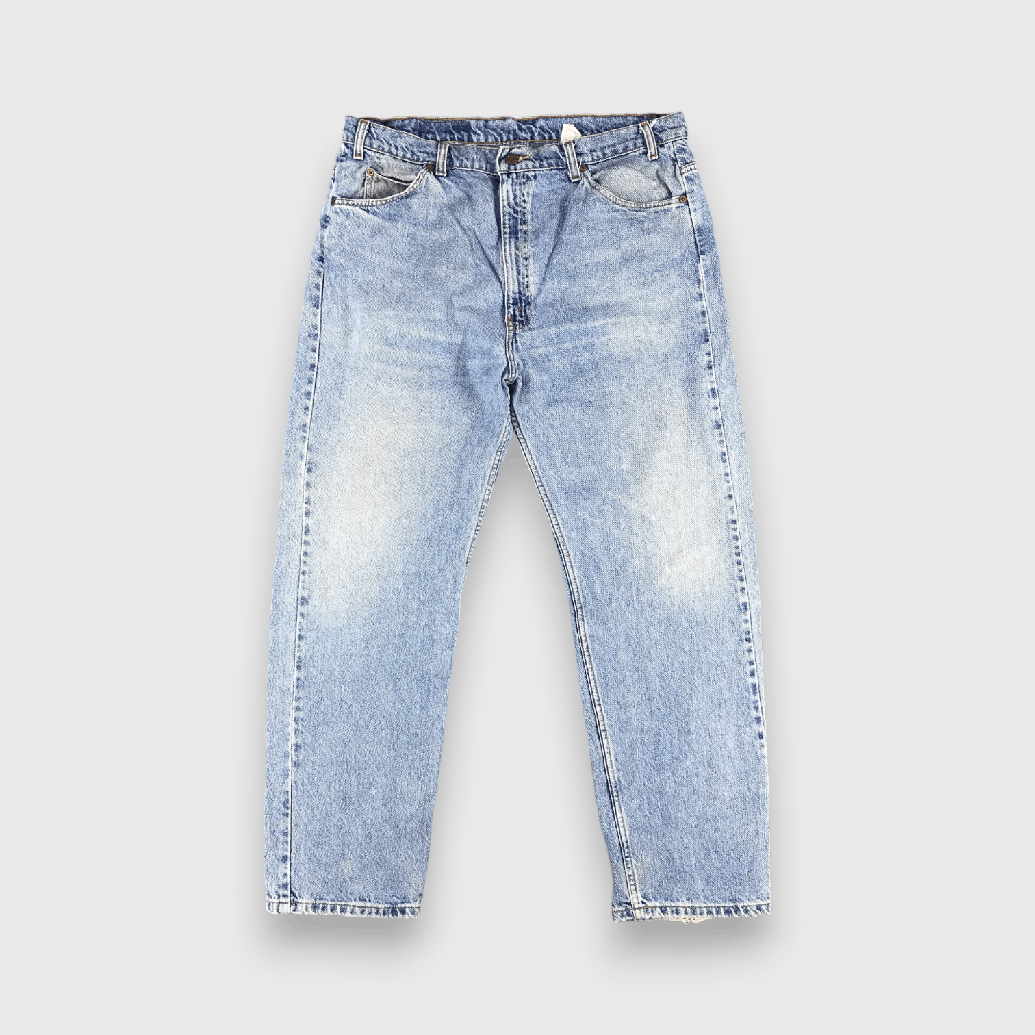 90s Vintage Blue Wash Levis 505 Orange Tab Jeans-J1409