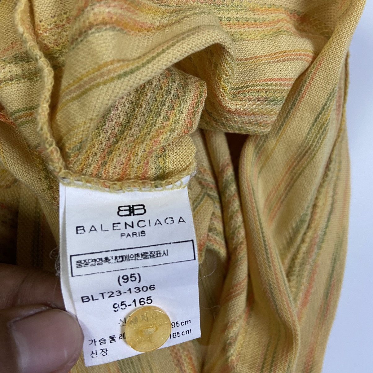 Balenciaga Balenciaga Long Sleeve T-Shirt Size US M / EU 48-50 / 2 - 5 Thumbnail