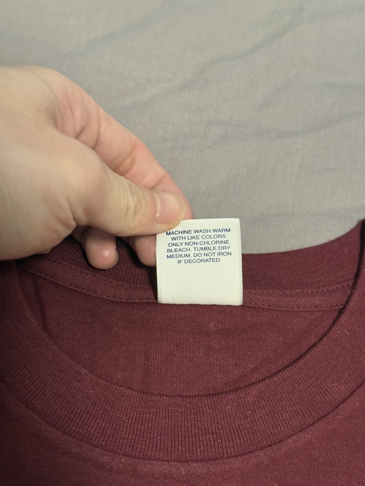 Supreme Supreme antihero pope tee burgundy Size US XL / EU 56 / 4 - 4 Thumbnail