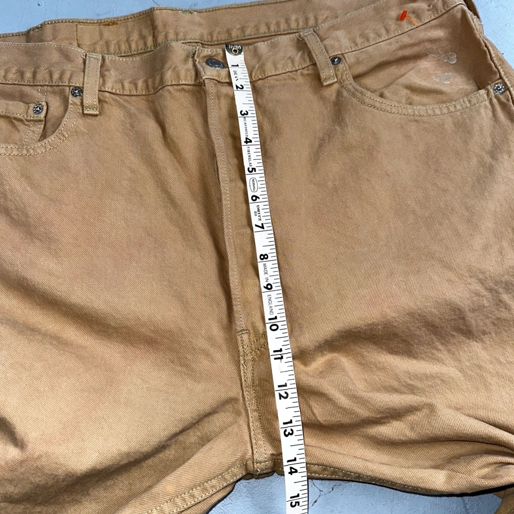 Levi's VINTAGE Levi's 501 Jeans Mens Straight 42x32 Beige Brown 90s USA 501 Series Size US 42 / EU 58 - 6 Thumbnail