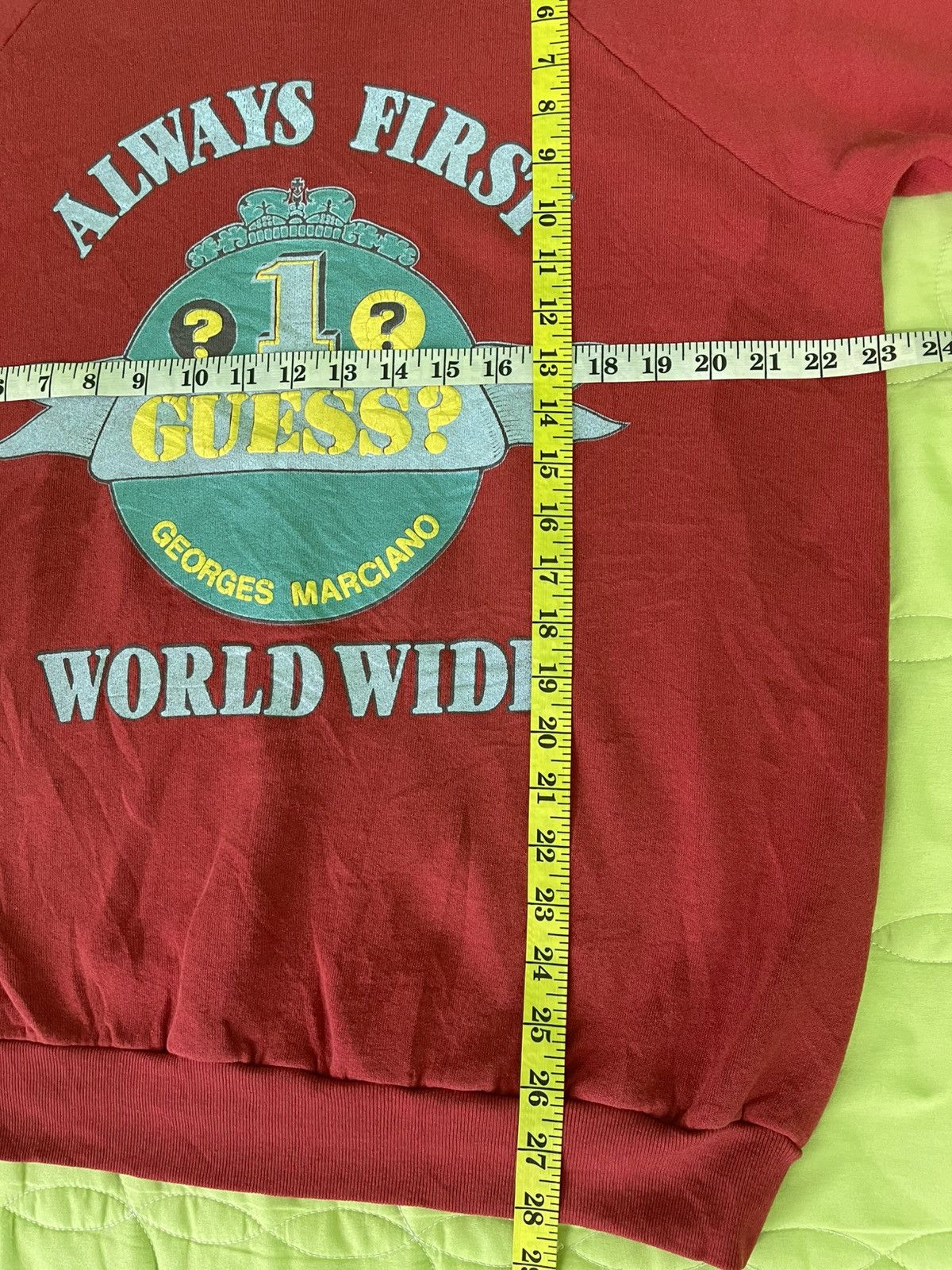 Guess Vintage 90's Guess Georges Marciano Always Worldwide Size US L / EU 52-54 / 3 - 9 Thumbnail