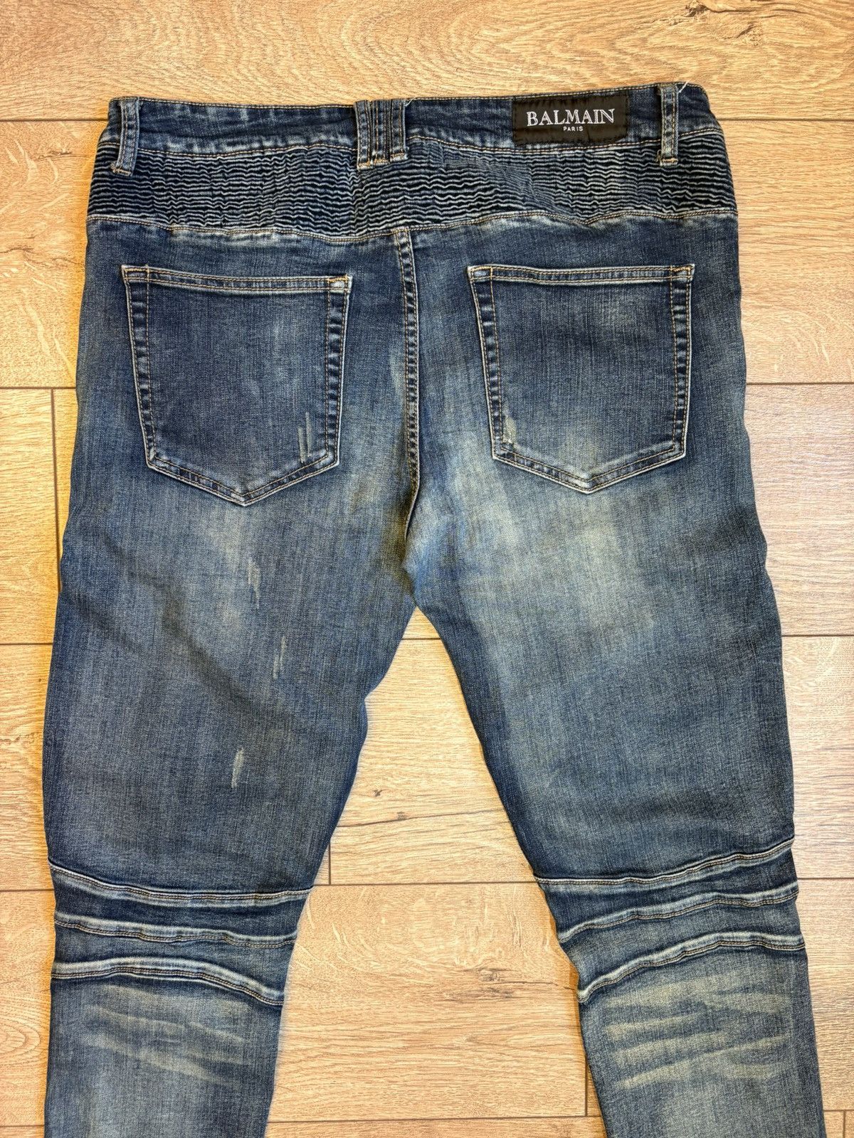 Balmain Balmain biker jeans Size US 33 - 5 Thumbnail
