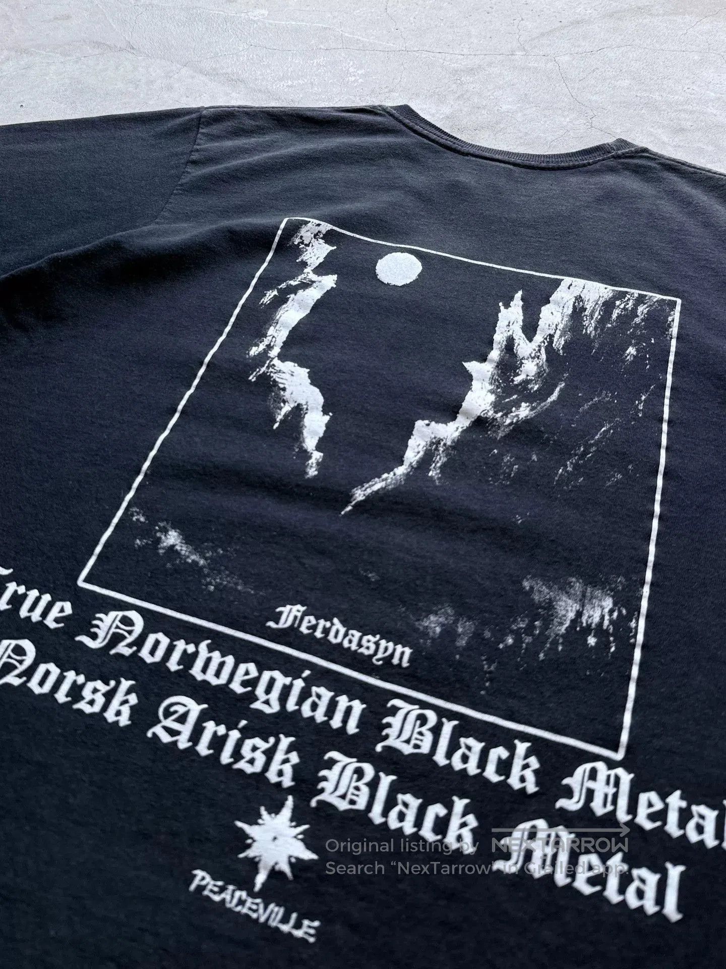 Vintage Vintage 90s Darkthrone Demon Night Tee. Size US M / EU 48-50 / 2 - 5 Thumbnail