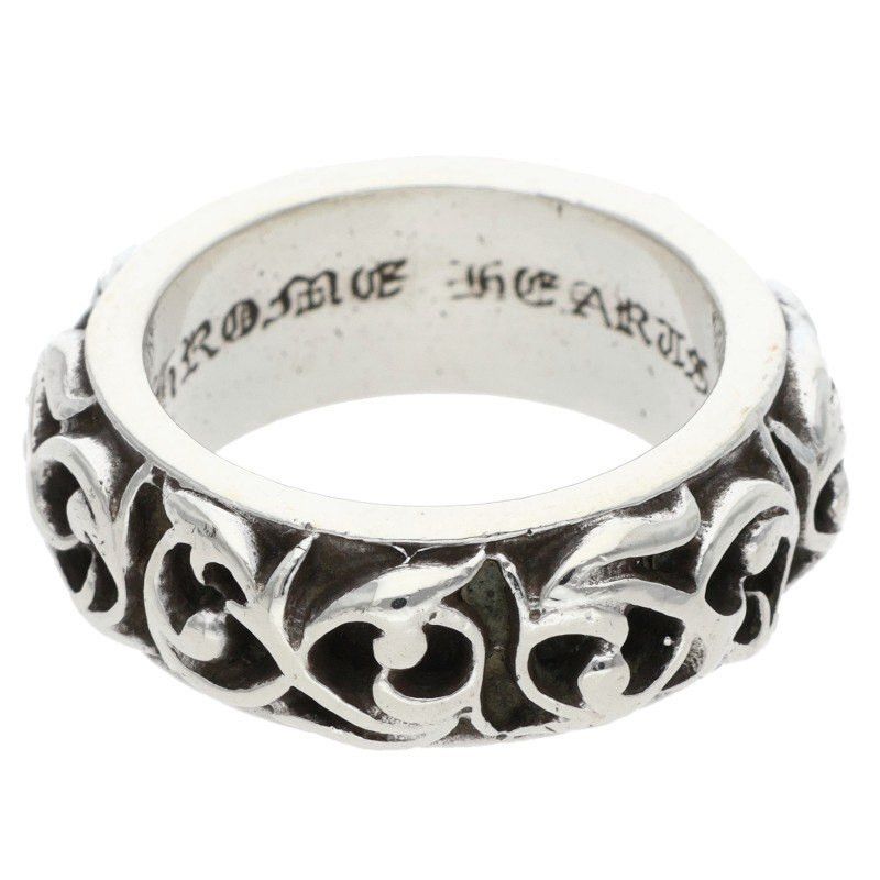 Chrome Hearts Chrome Hearts Eternity Vine Band Silver Ring Size ONE SIZE - 1 Thumbnail