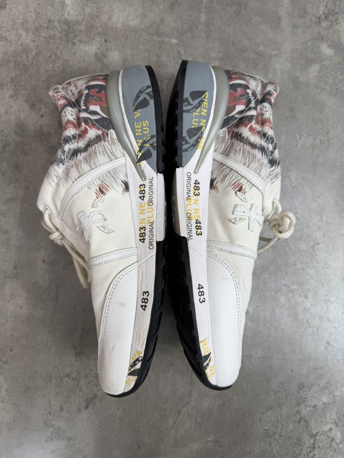 Premiata Premiata Low Top Sneakers White Size 40 Size US 7 / EU 40 - 9 Thumbnail