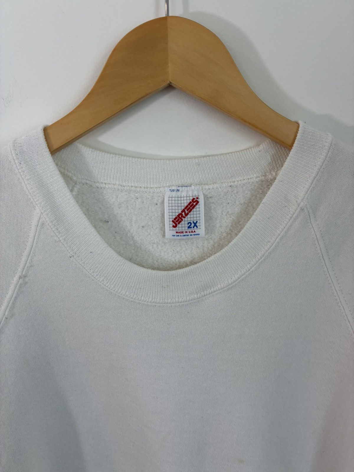 Vintage Oversized Blank Cut Off Distressed Vintage Crewneck Size US XXL / EU 58 / 5 - 3 Thumbnail