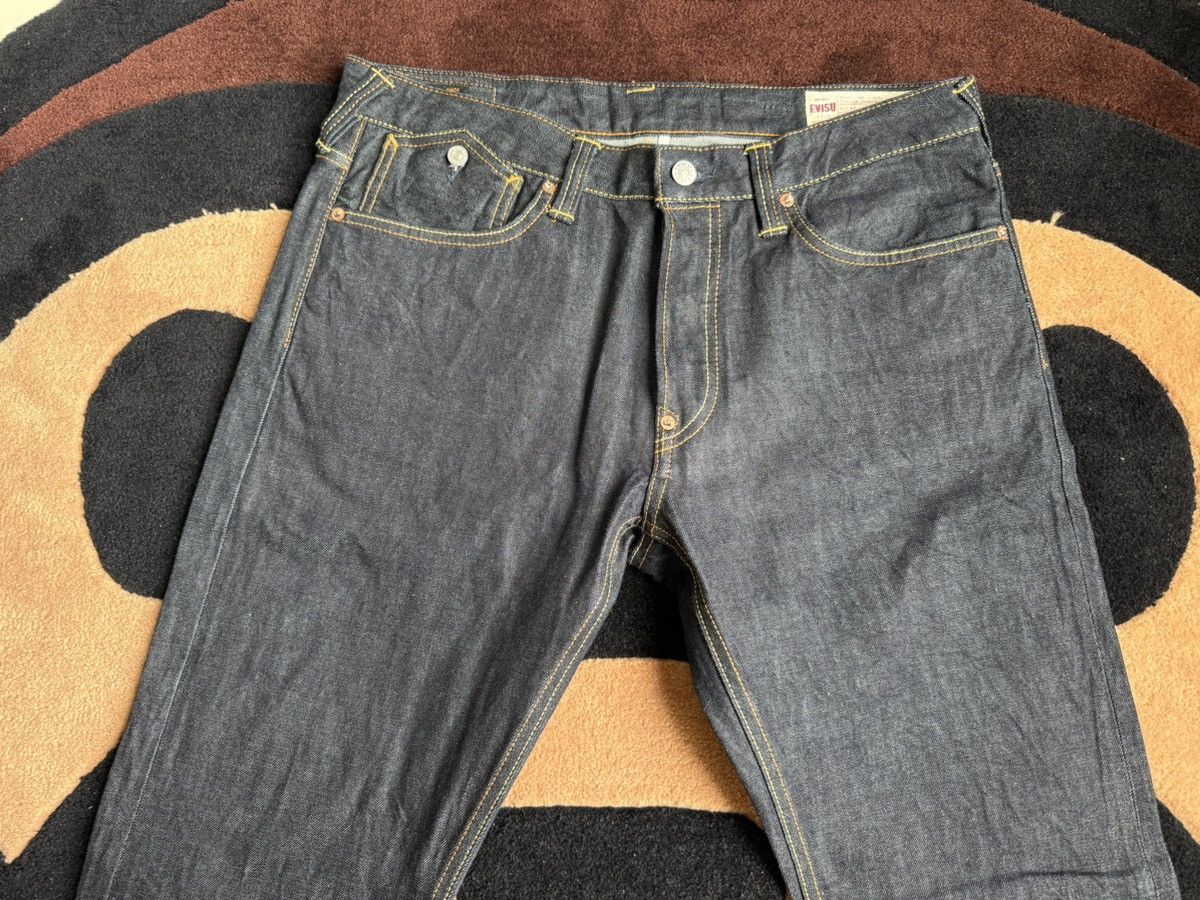 Evisu evisu embroidery daicock style denim jeans size：34x34 Size US 34 / EU 50 - 7 Thumbnail