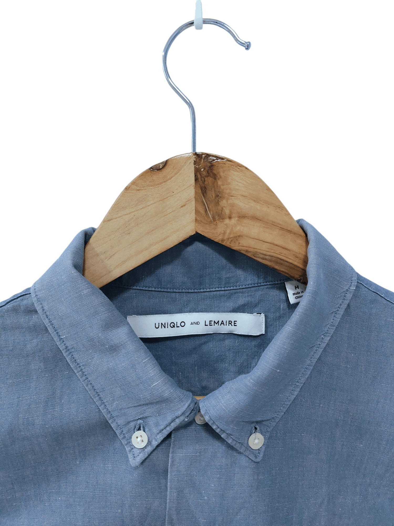 Lemaire × Uniqlo Uniqlo X Lemaire Linen Blend Chambray Shirt Size US M / EU 48-50 / 2 - 4 Thumbnail