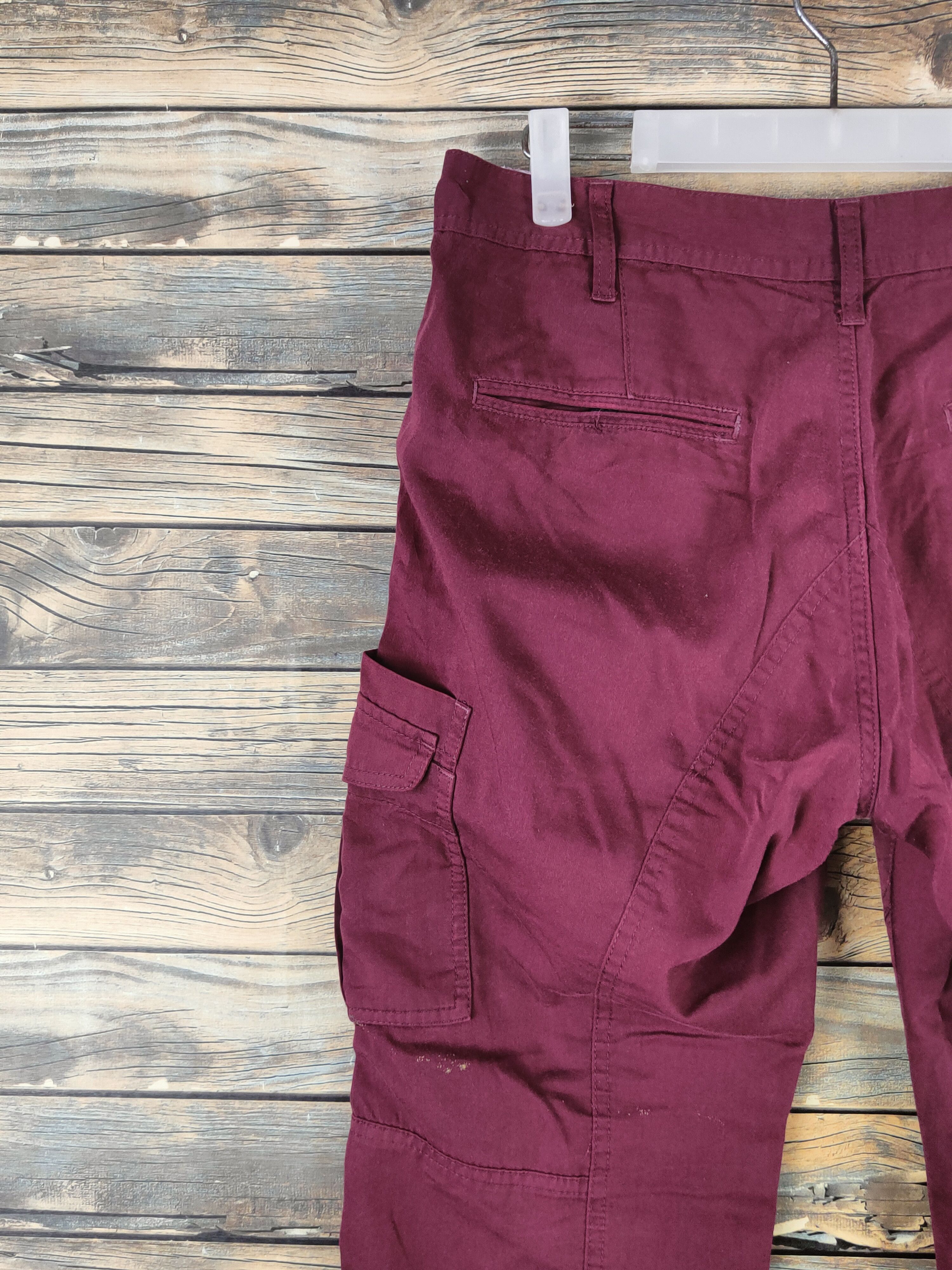 Japanese Brand DL TK Purple Multipocket Cargo Pants #46-096 Size US 31 - 8 Thumbnail