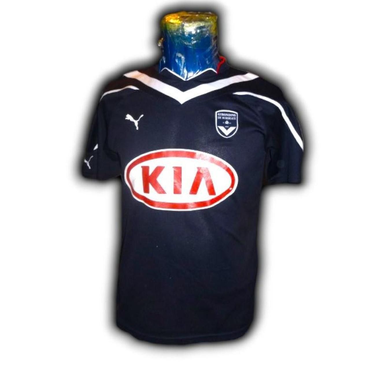 Puma Fc Bordeaux De Girondins France 2009 2010 Home Shirt Jersey Size US XS / EU 42 / 0 - 4 Thumbnail