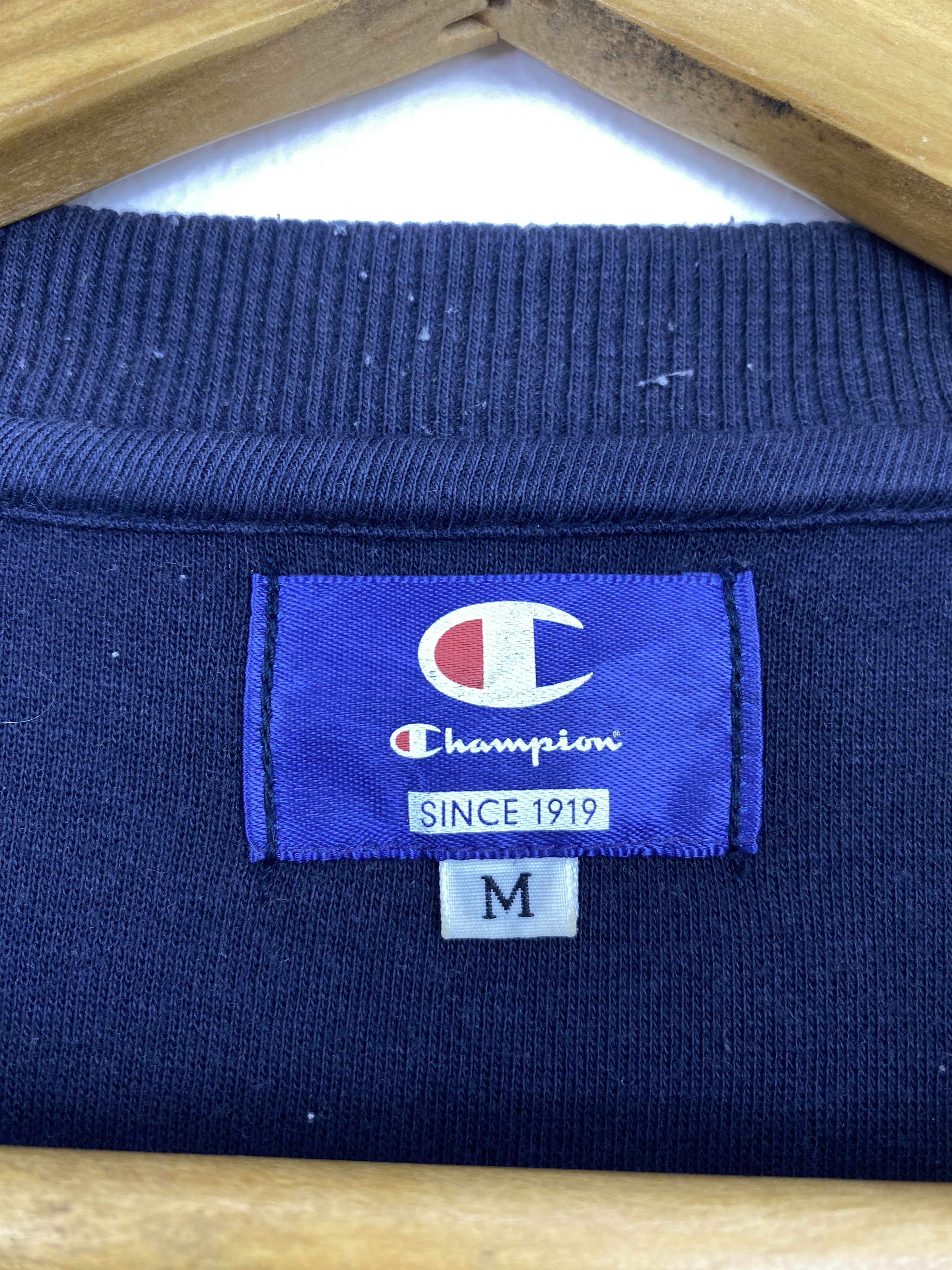 Champion Champion Raglan Two-Tone Navy Cream Sweatshirt M BP0033 Size US M / EU 48-50 / 2 - 5 Thumbnail