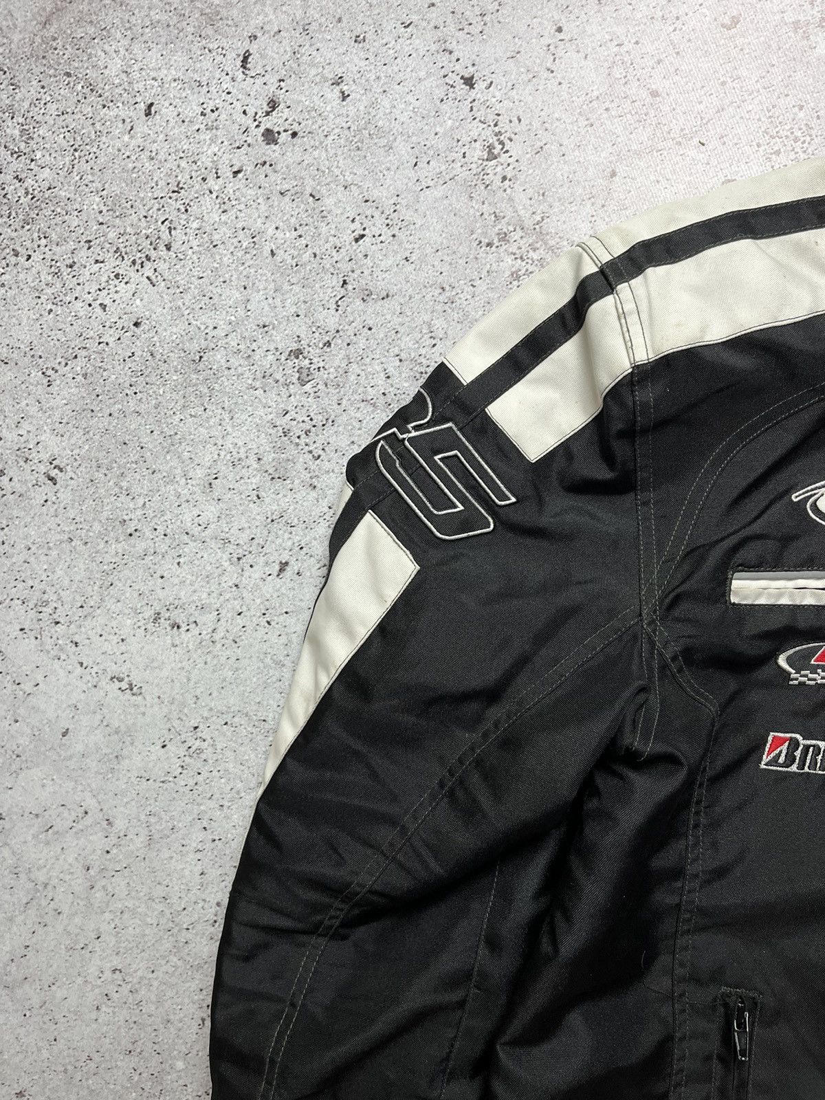 Vintage 🚘Vintage Bridgestone Louis 75 Motorcycle Racing Jacket Size US XL / EU 56 / 4 - 4 Thumbnail