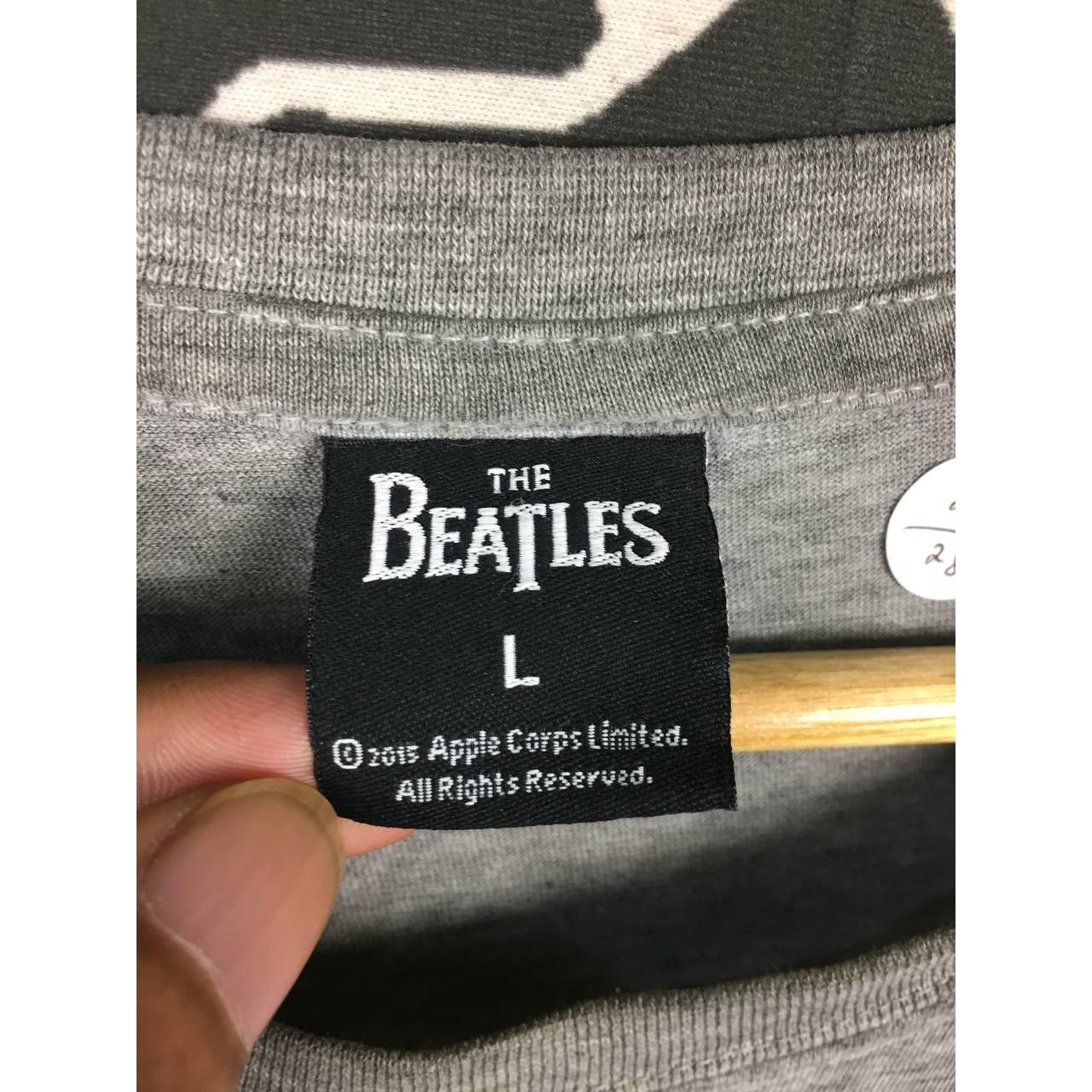 Band Tees × Vintage The Beatles Abbey Road 2015 Apple Corps Limited Tee Size US L / EU 52-54 / 3 - 12 Thumbnail