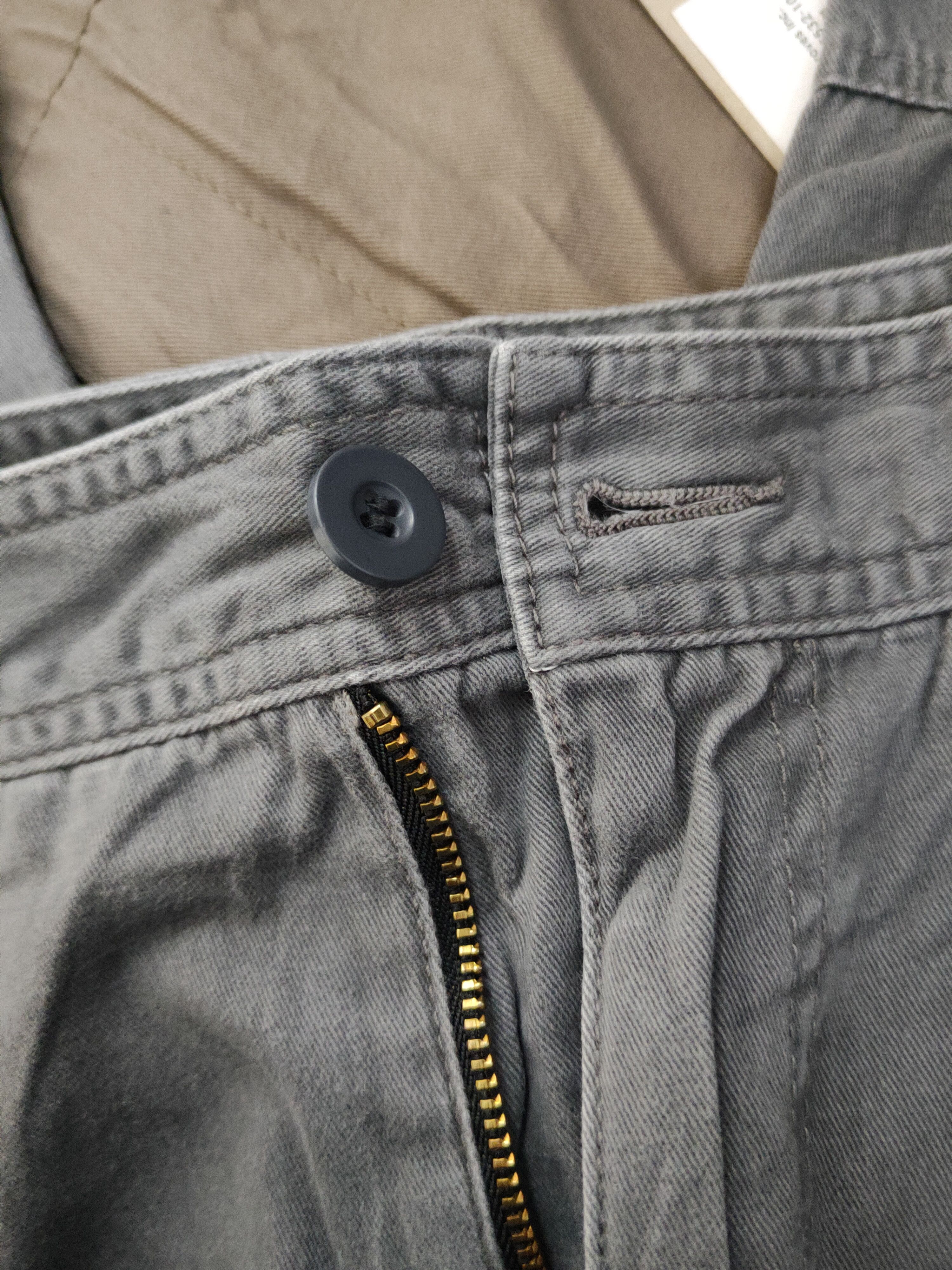 Japanese Brand N evolution Gray Multipocket Tactical Cargo Pants #W1901 Size US 30 / EU 46 - 16 Thumbnail