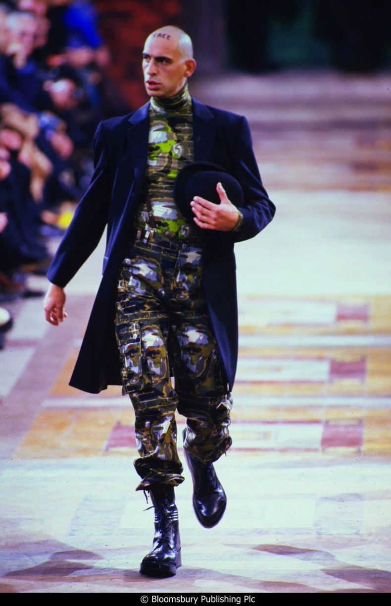 Jean Paul Gaultier Jean Paul Gaultier 97 AW Camo Portrait Long Wallet 2504-Nex Size ONE SIZE - 9 Thumbnail