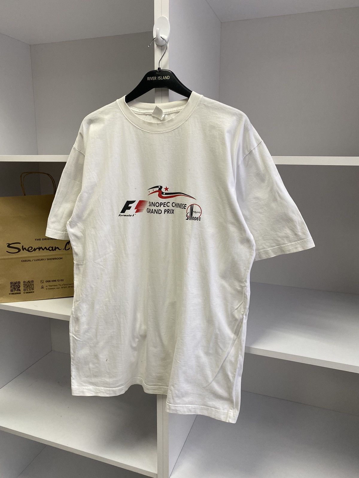 Vintage Vintage Formula 1 Grand Prix Racing Tee Size US XL / EU 56 / 4 - 9 Thumbnail