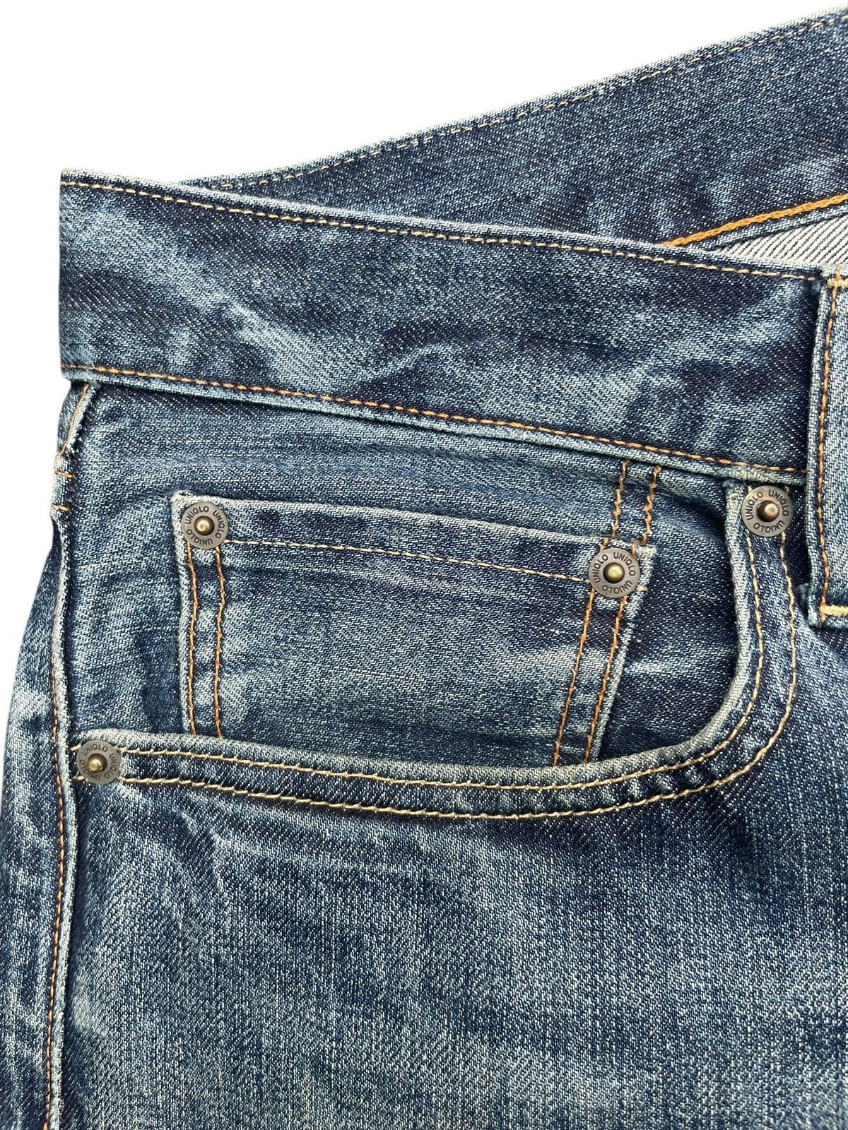 Japanese Brand × Uniqlo Uniqlo Selvedge Jeans Size US 38 / EU 54 - 7 Thumbnail
