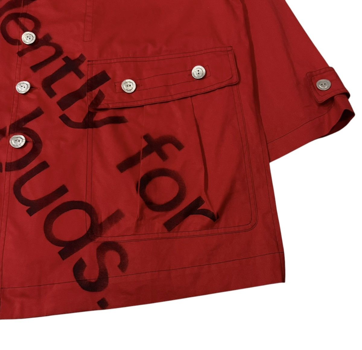 Kansai Yamamoto Vintage Kansai Yamamoto O2 “Silently For The Buds” Jacket Size US L / EU 52-54 / 3 - 3 Thumbnail