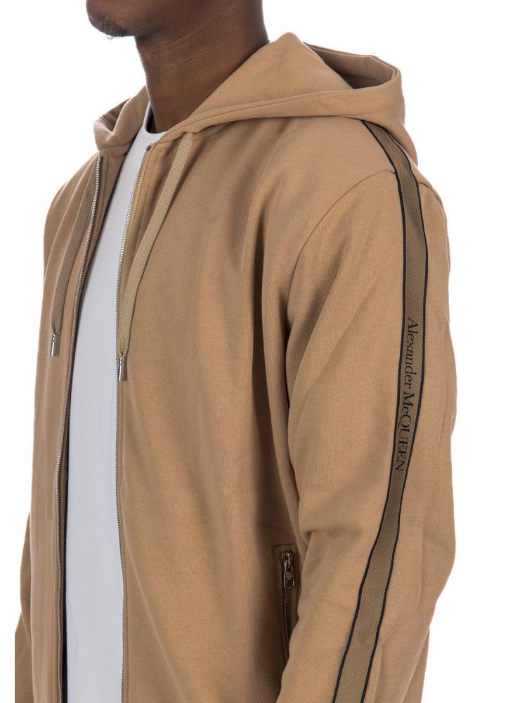 Alexander McQueen o1y1024 Hoodie in Beige Size US S / EU 44-46 / 1 - 5 Thumbnail