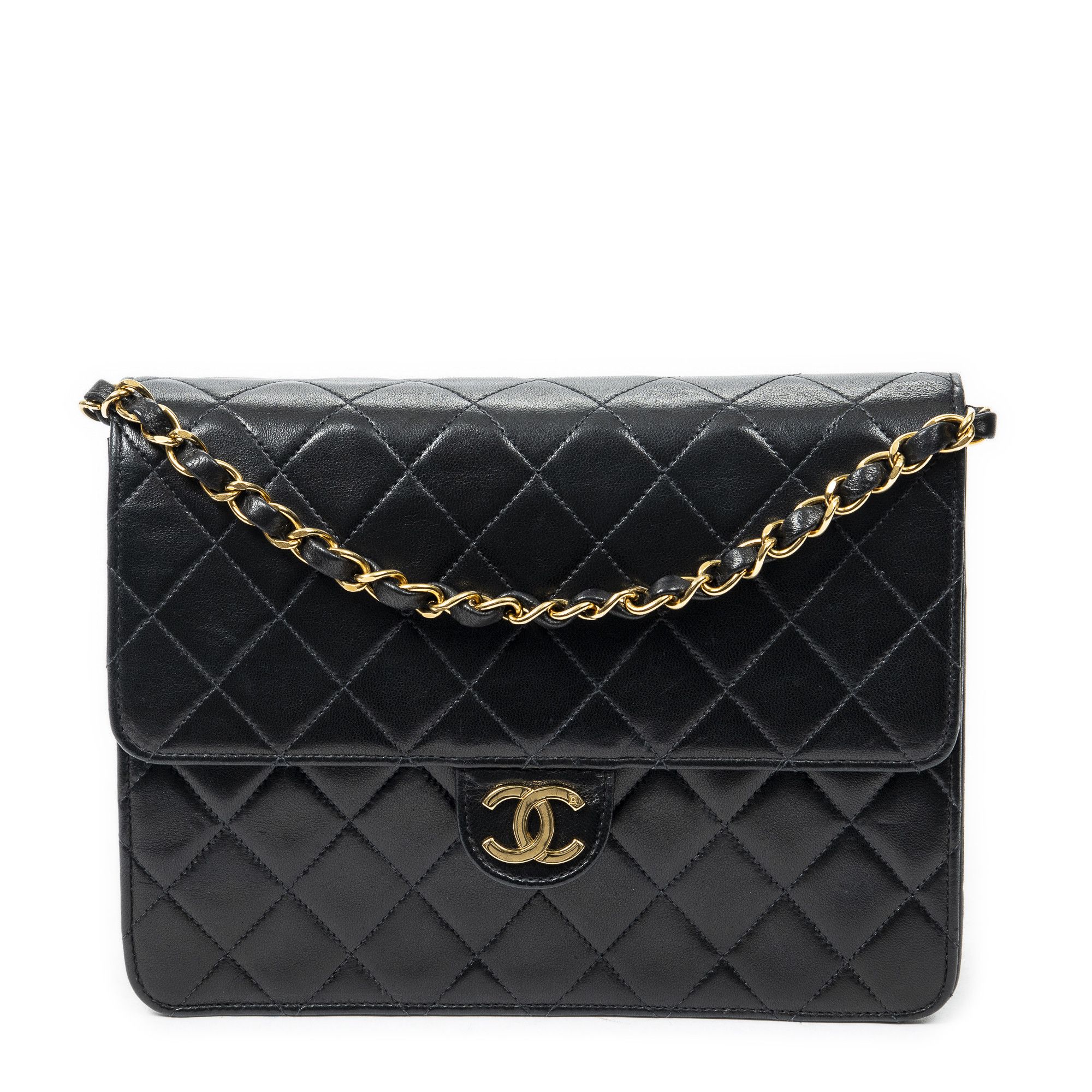 Chanel Vintage Push Lock Straight Flap Size ONE SIZE - 1 Thumbnail