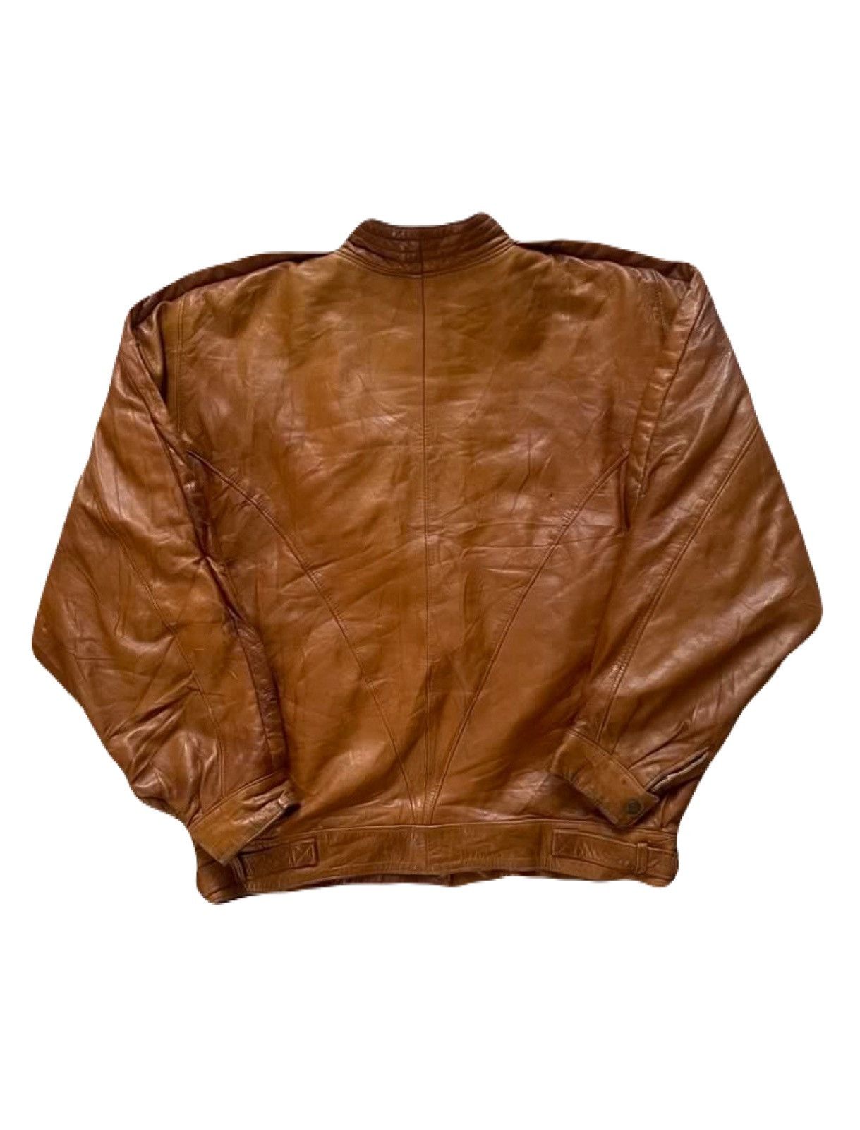 Genuine Leather Vintage 90’s leather jacket by epiderme paris Size US XXL / EU 58 / 5 - 6 Thumbnail