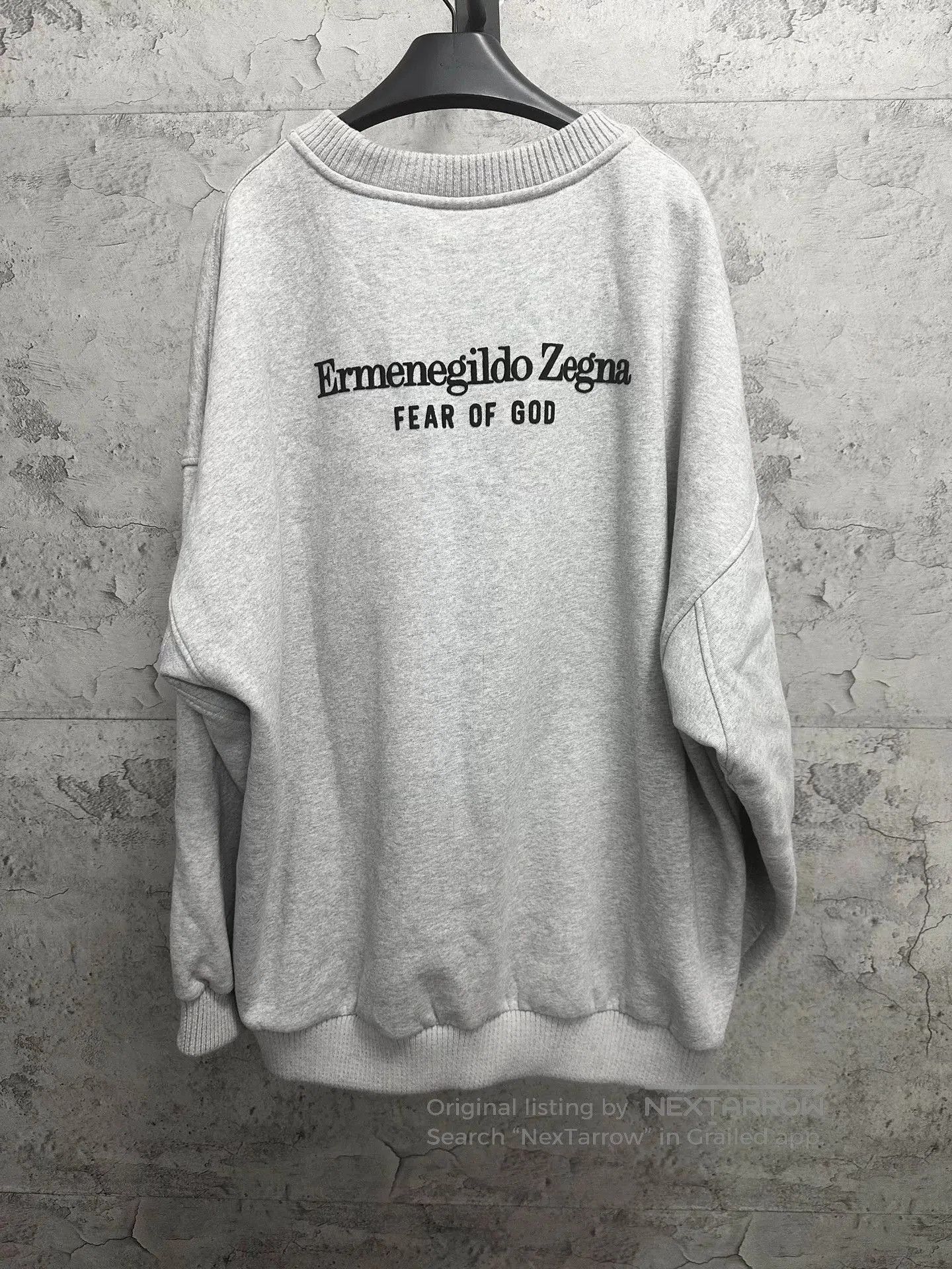 Fear of God Zegna x Fear Of God Crewneck Sweatshirt. Size US XL / EU 56 / 4 - 2 Thumbnail