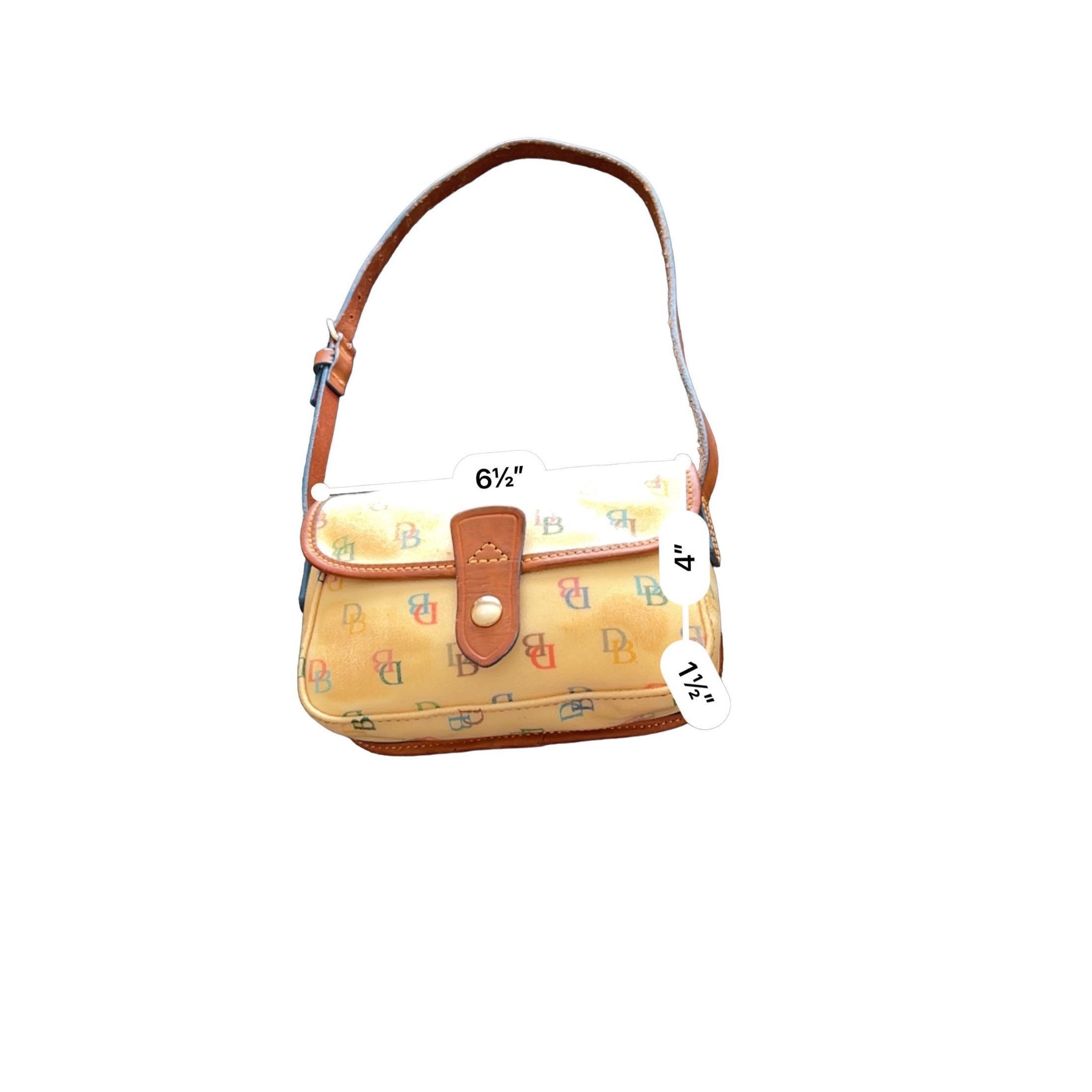Dooney & Bourke VINTAGE DOONEY & BOURKE HAND OR SHOULDER BAG Size ONE SIZE - 7 Thumbnail